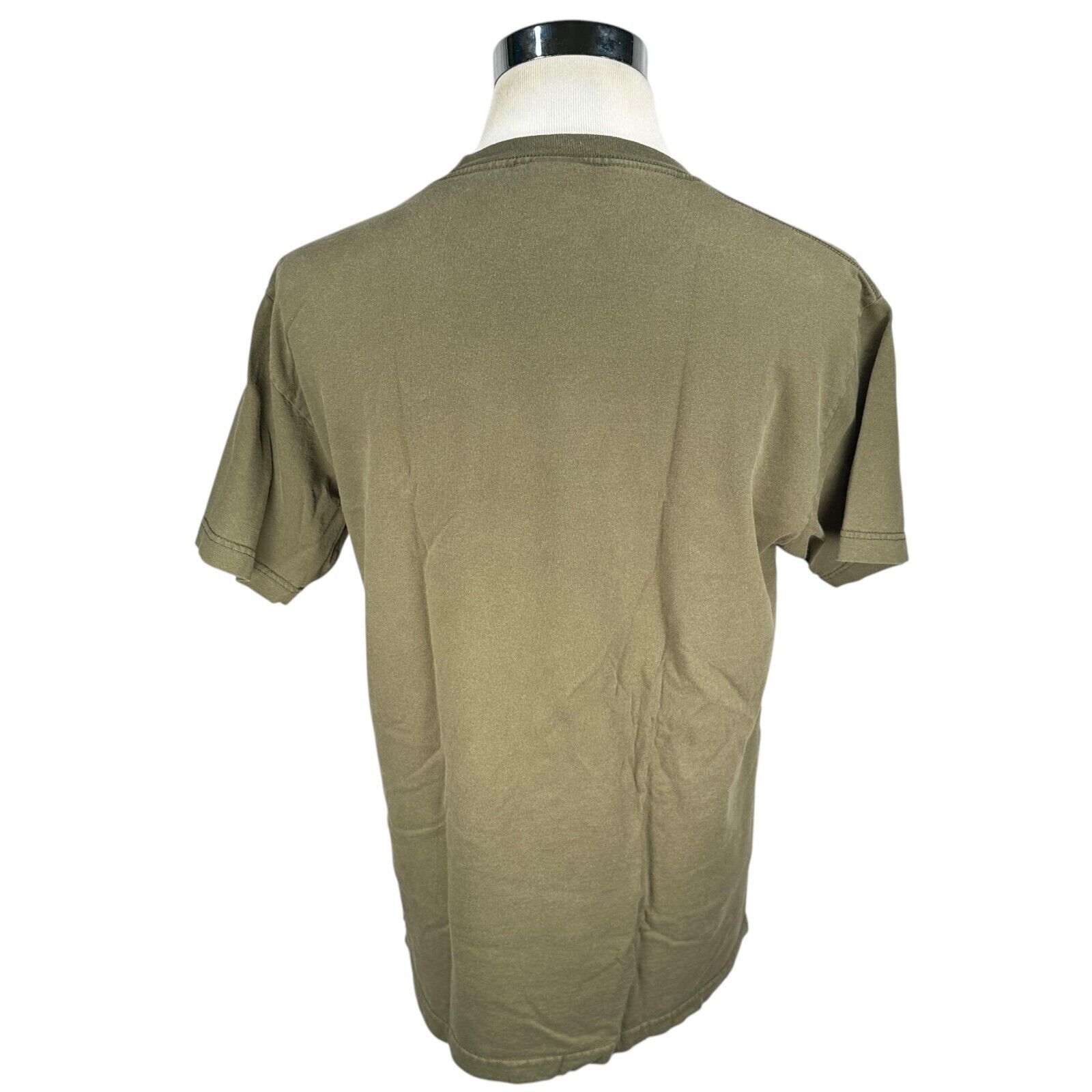 The Unbranded Brand Vintage Dr Seuss The Grinch T-Shirt Men Large Olive Green Size US L / EU 52-54 / 3 - 2 Thumbnail