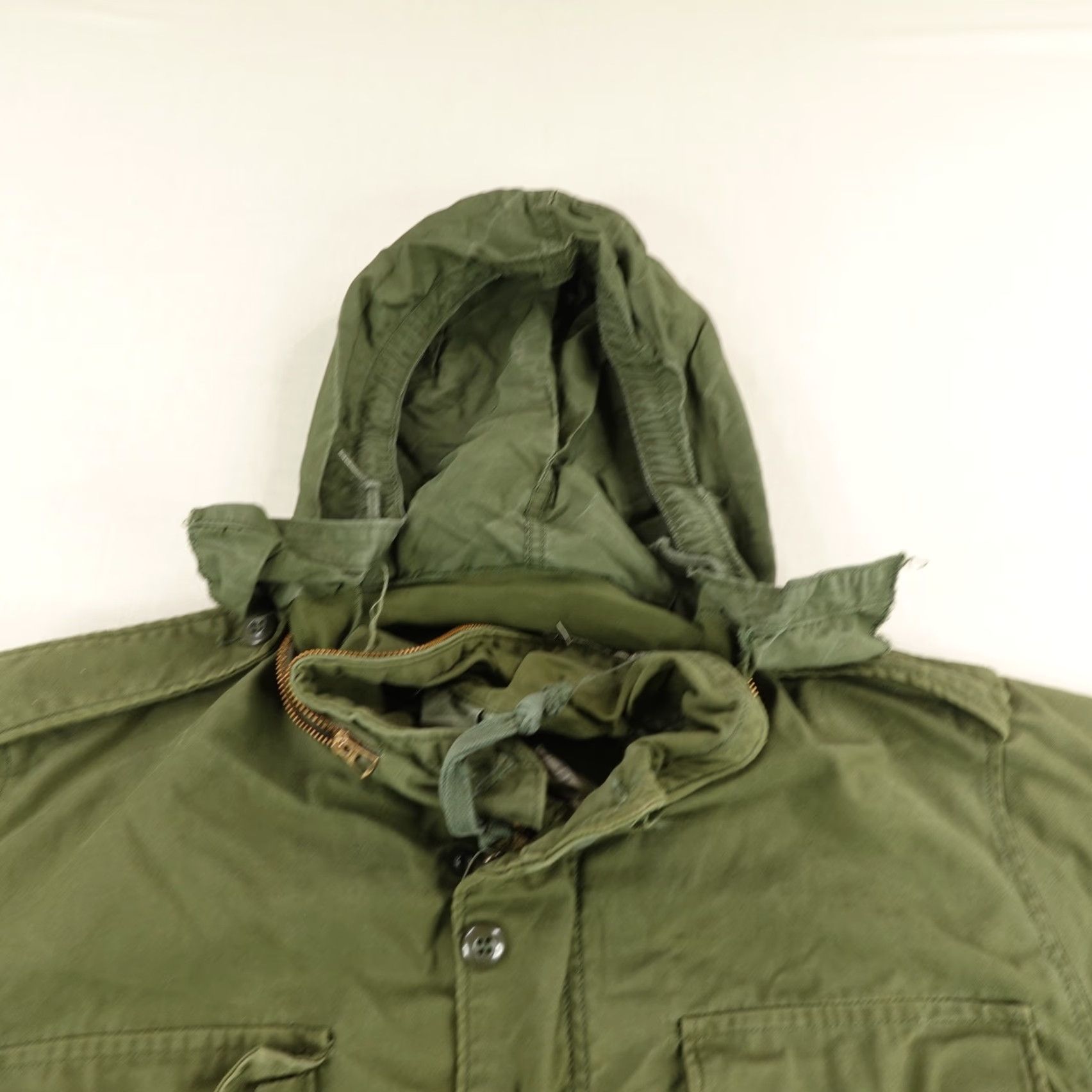 Alpha Industries VINTAGE Alpha Industries Military Jacket Men Medium Green Canvas 70s Army Cold Weather M-65 Outdoor Weathergear Size US M / EU 48-50 / 2 - 2 Thumbnail