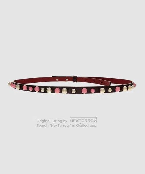 Dries Van Noten Colorful Beaded Belt