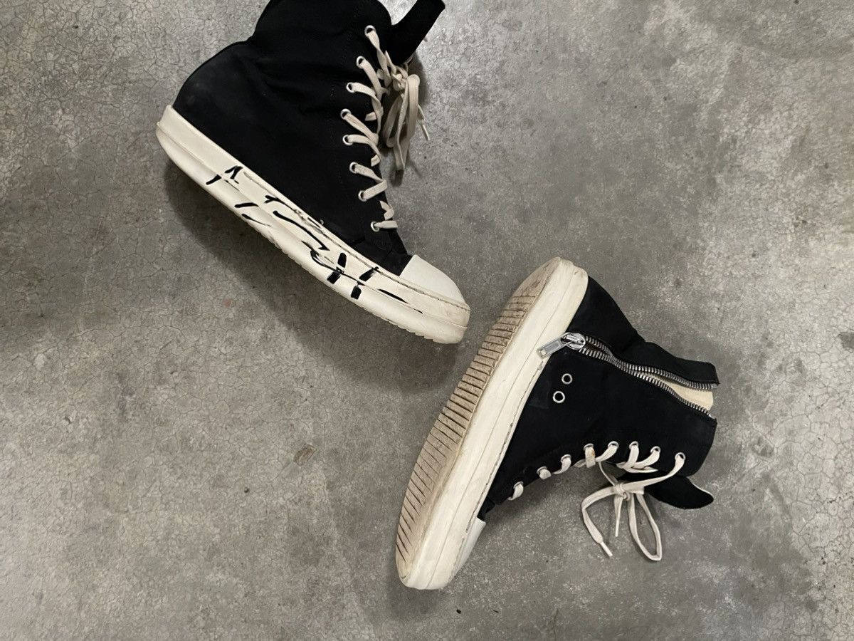 Rick Owens 1/1 nettspend autographed rick owen ramones in the world Size US 10 / EU 43 - 4 Thumbnail