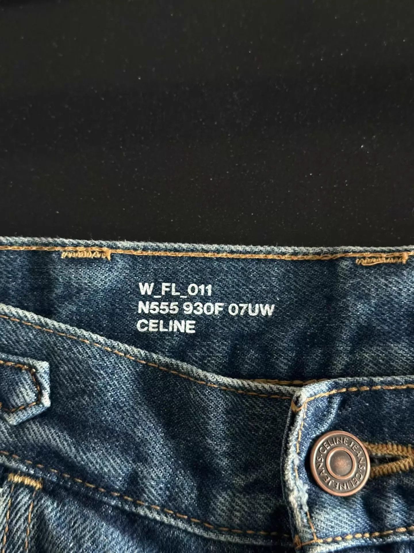 Celine CELINE Triomphe Jeans 26 (98 new) Size 26" / US 2 / IT 38 - 4 Thumbnail