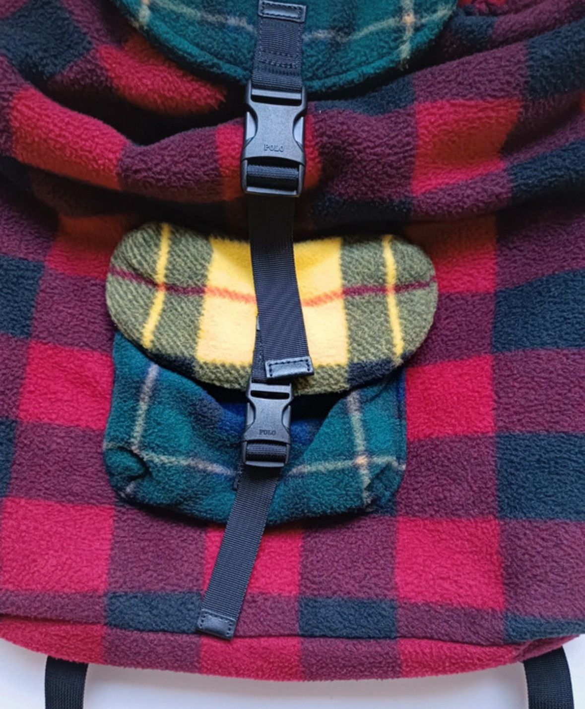 Palace × Polo Ralph Lauren Palace X Polo Ralph Lauren Fleece Backpack Size ONE SIZE - 4 Thumbnail