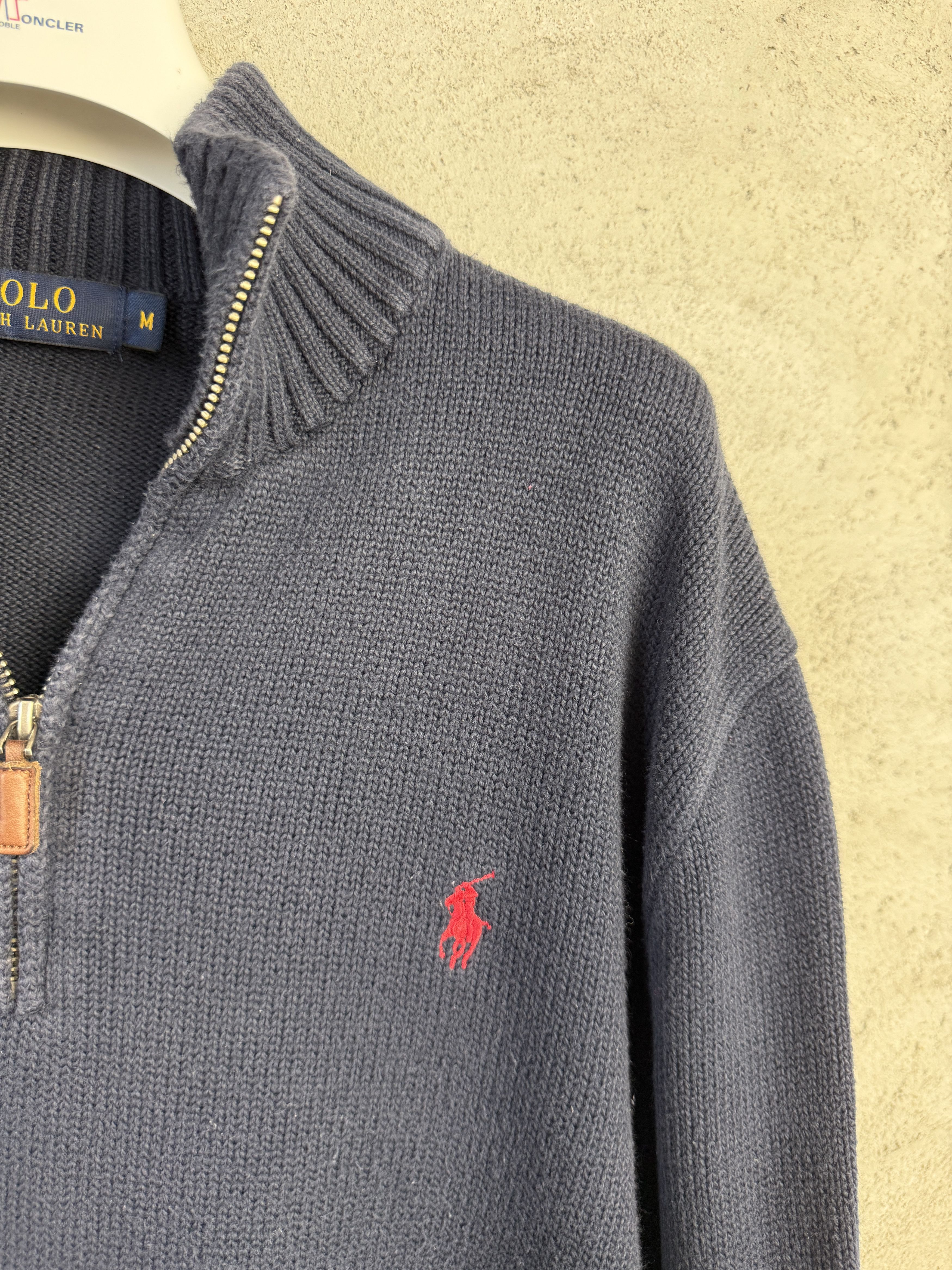 Polo Ralph Lauren Polo Ralph Lauren quarter zip sweater knitwear casual Size US M / EU 48-50 / 2 - 2 Thumbnail