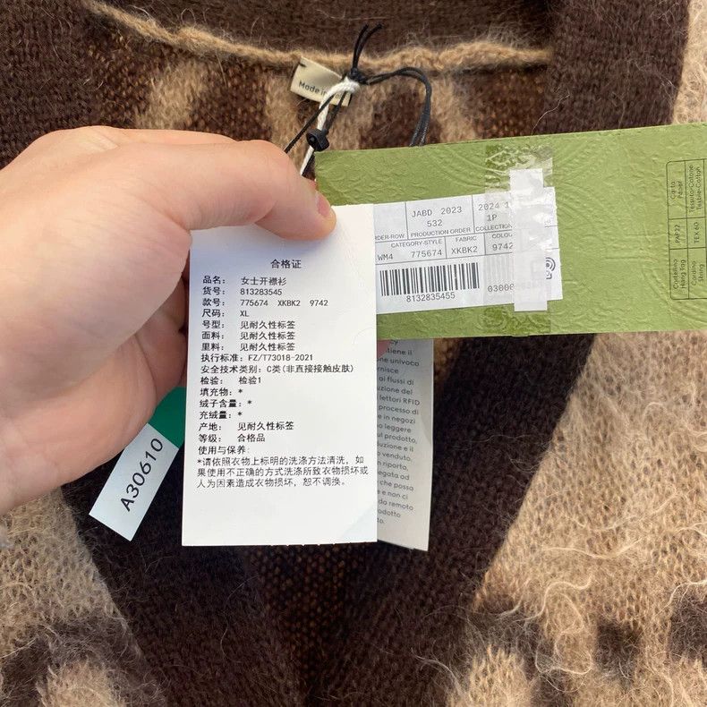 Gucci Gucci Popular long-style old-fashioned full-print horsehair Size XL / US 12-14 / IT 48-50 - 6 Thumbnail