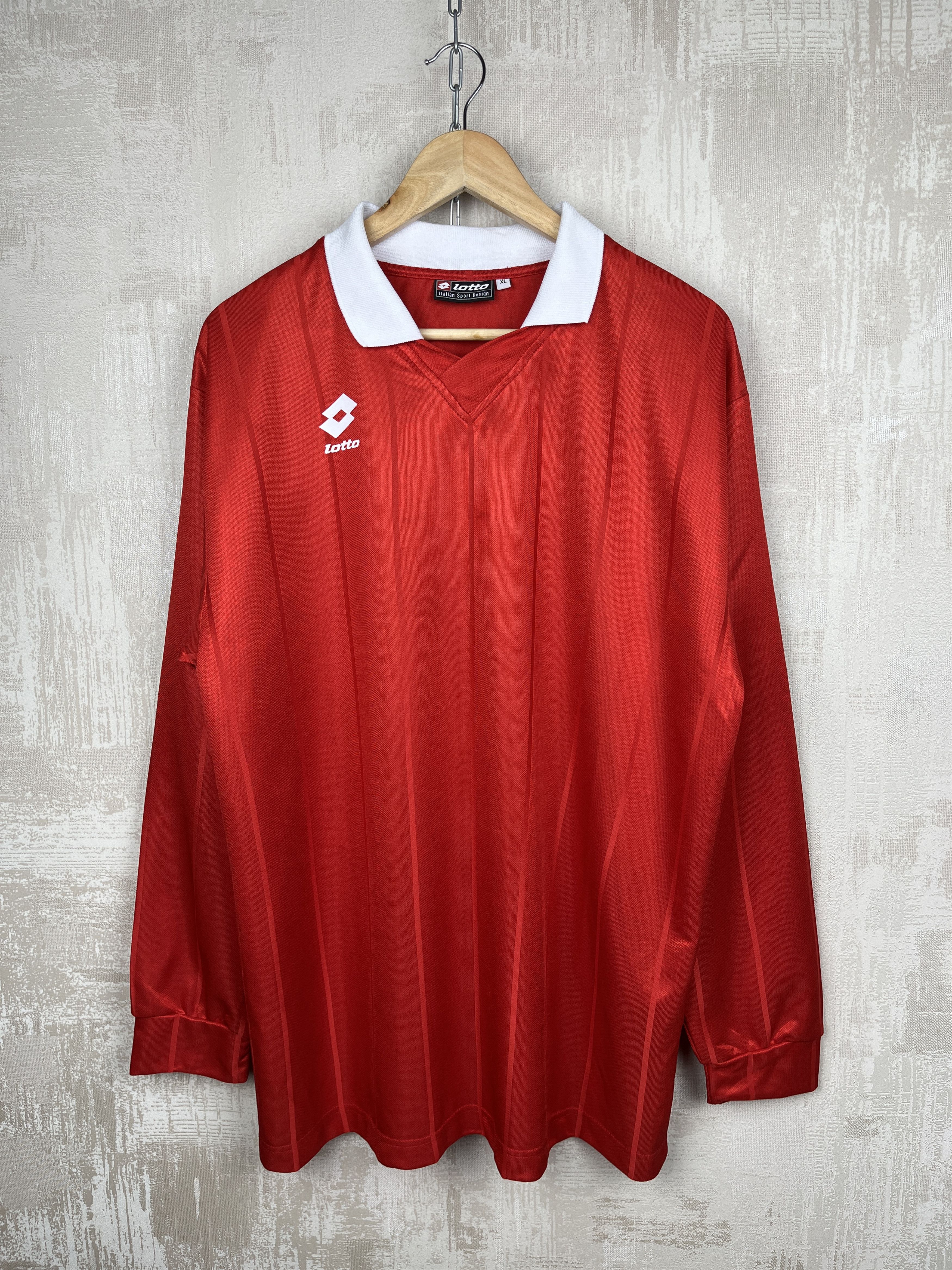 Lotto Sport Lotto Long Sleeve Soccer Football Jersey Size US XL / EU 56 / 4 - 2 Thumbnail