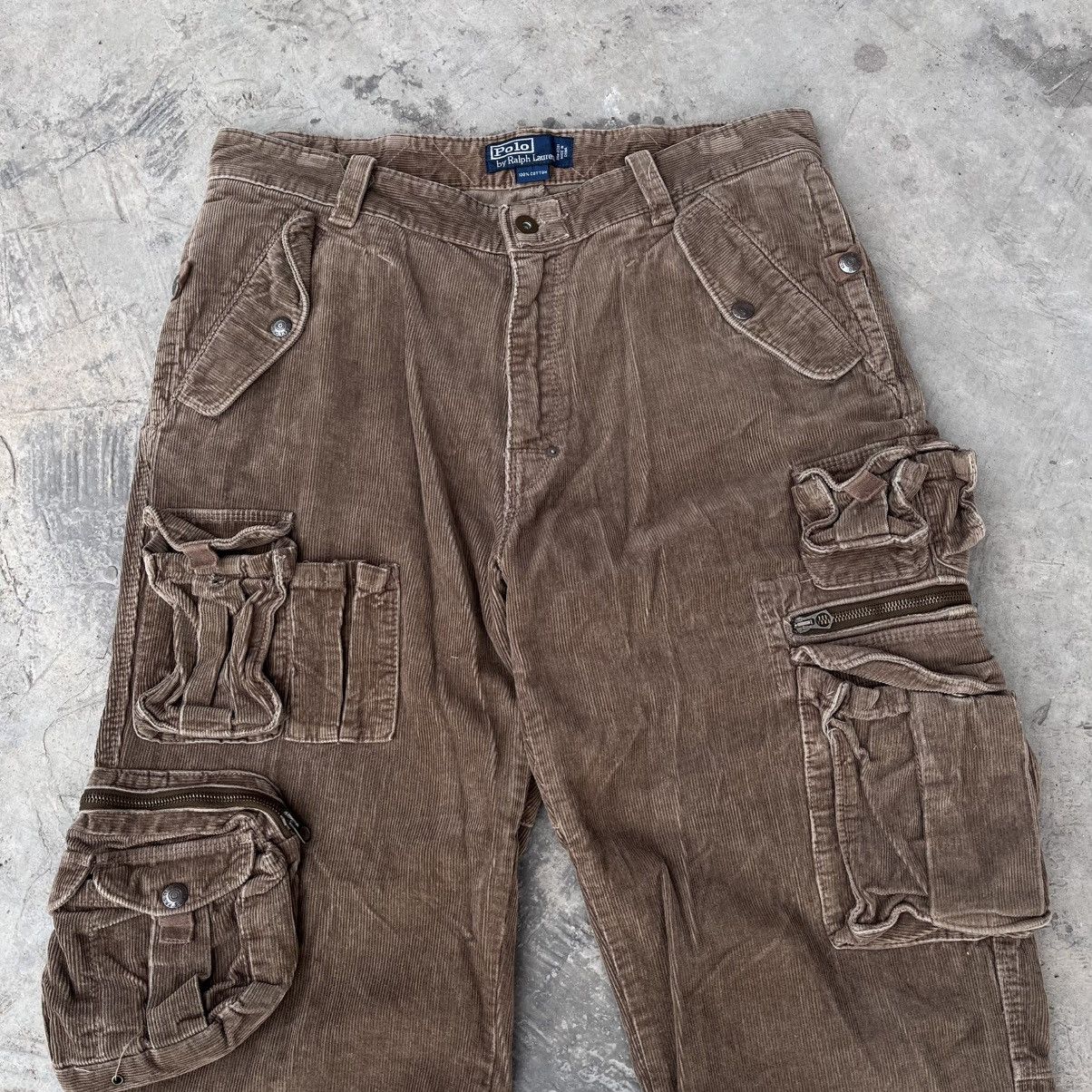 Polo Ralph Lauren Polo ralph lauren 3D multipocket corduroy Size US 35 - 4 Thumbnail
