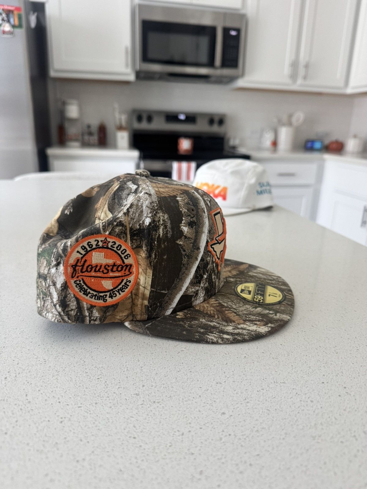 Realtree Houston Astros camo fitted cap/hat Size ONE SIZE - 2 Thumbnail