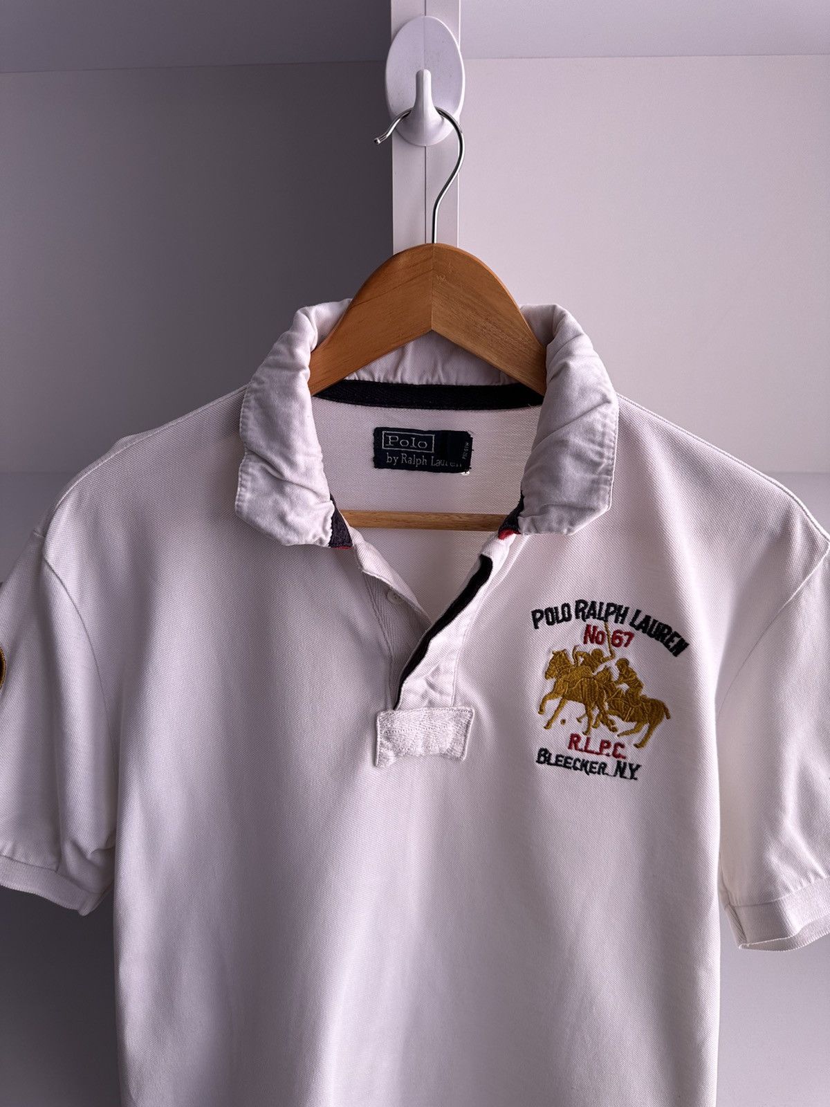 Polo Ralph Lauren Vintage Polo Ralph Lauren Bleecker N.Y. Polo T-shirt ...