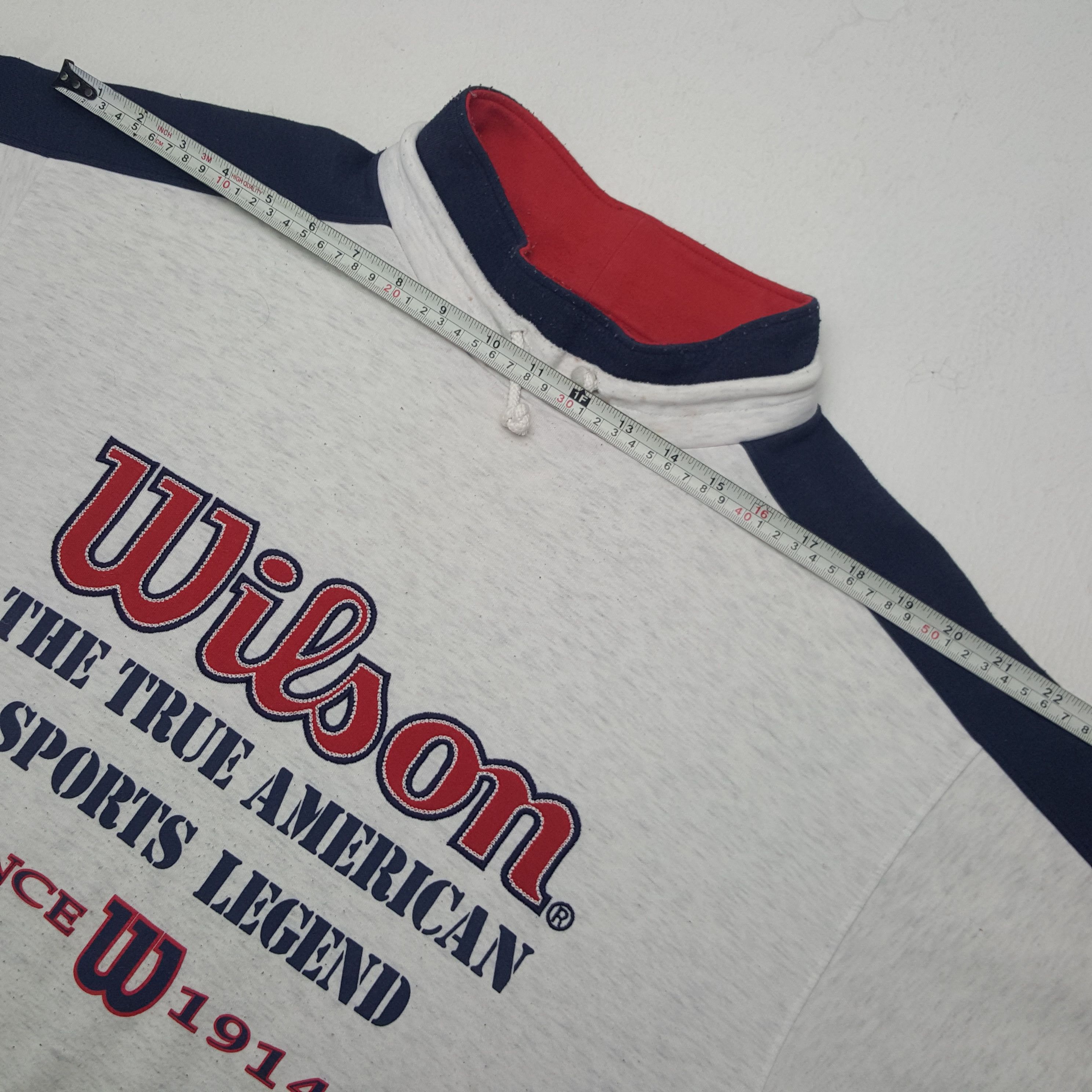 Vintage × Wilson Vintage Wilson Sport Style Sweatshirt Size US L / EU 52-54 / 3 - 5 Thumbnail