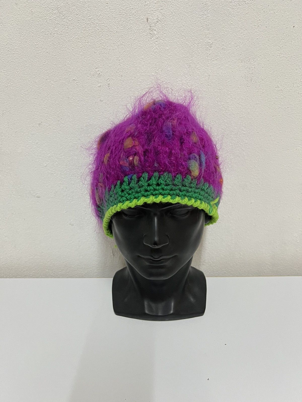 Vintage Vintage Crochet Beanie Hats Size ONE SIZE - 2 Thumbnail