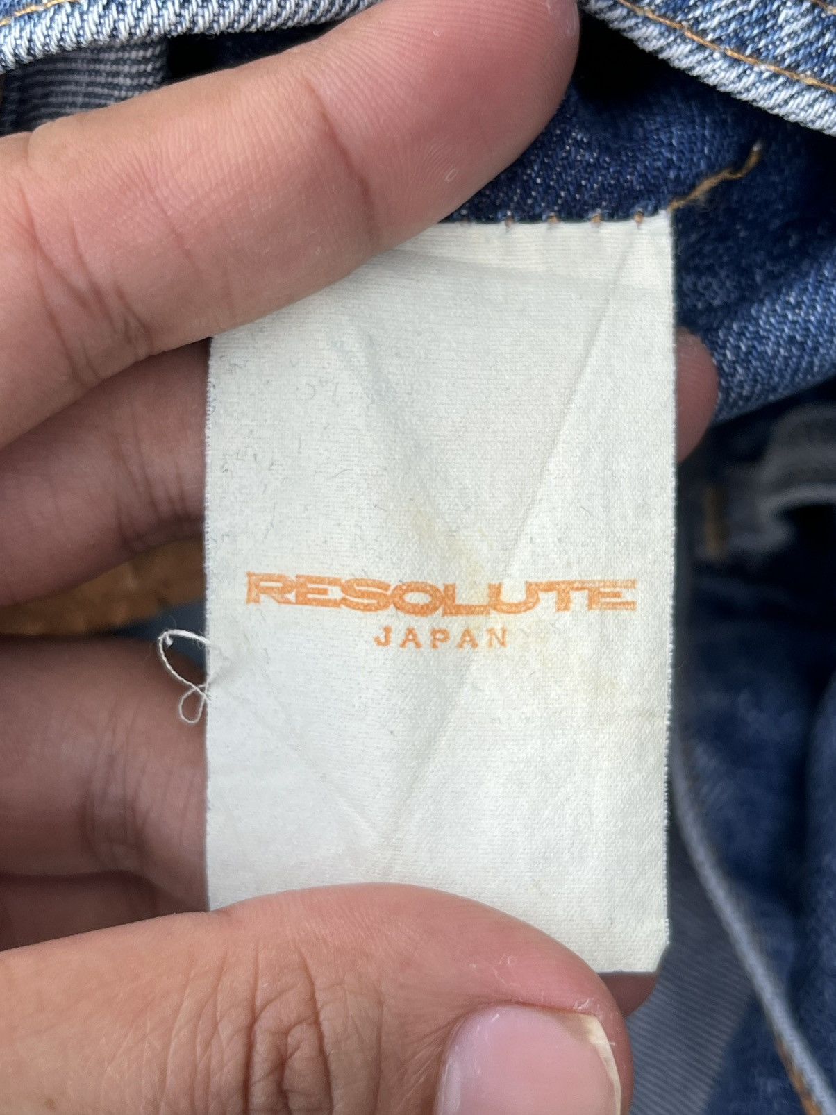Japanese Brand Vintage Japanese Brand Buttonfly Redline Selvedge Jeans Size US 32 / EU 48 - 11 Thumbnail
