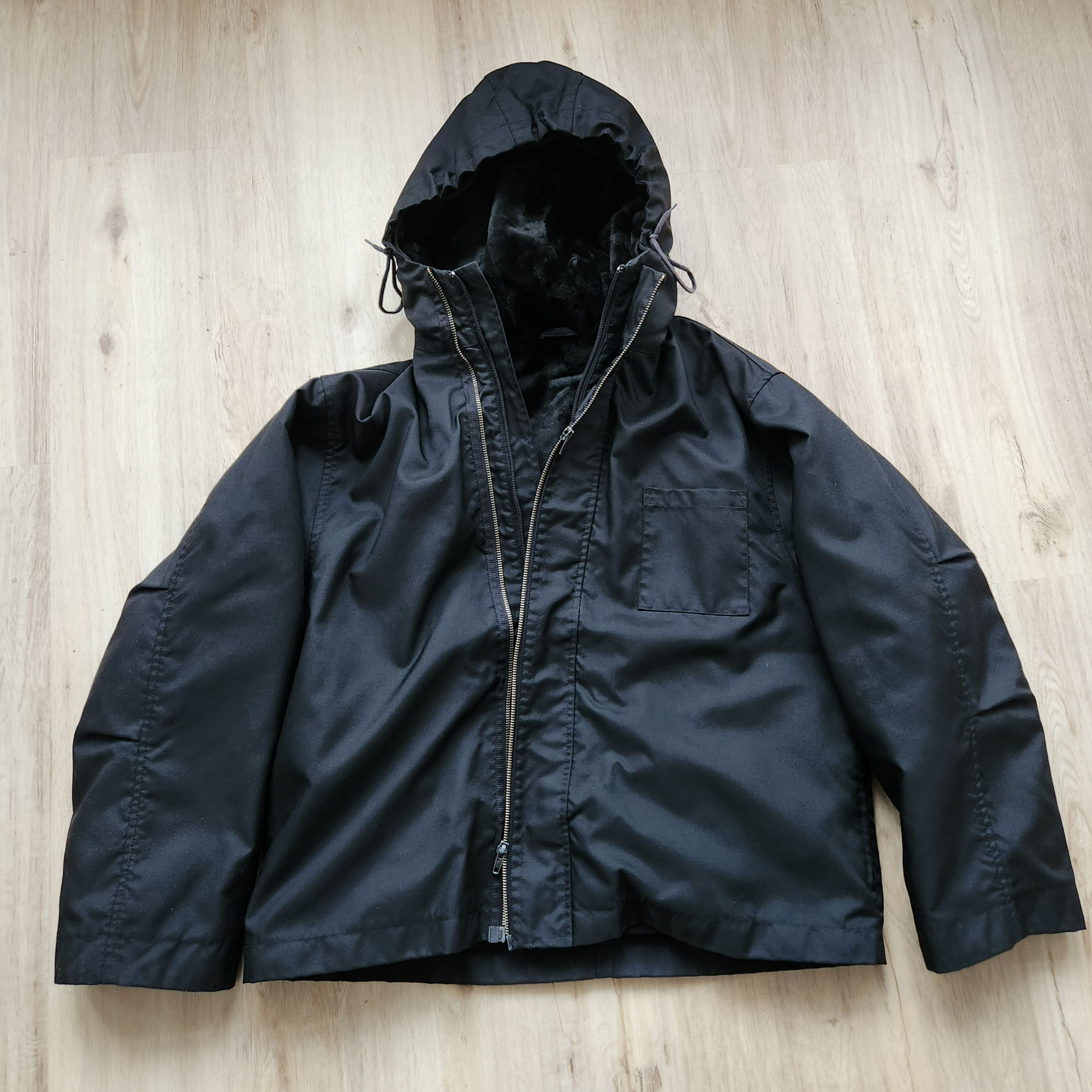 2000s helmut lang zip jacket archive