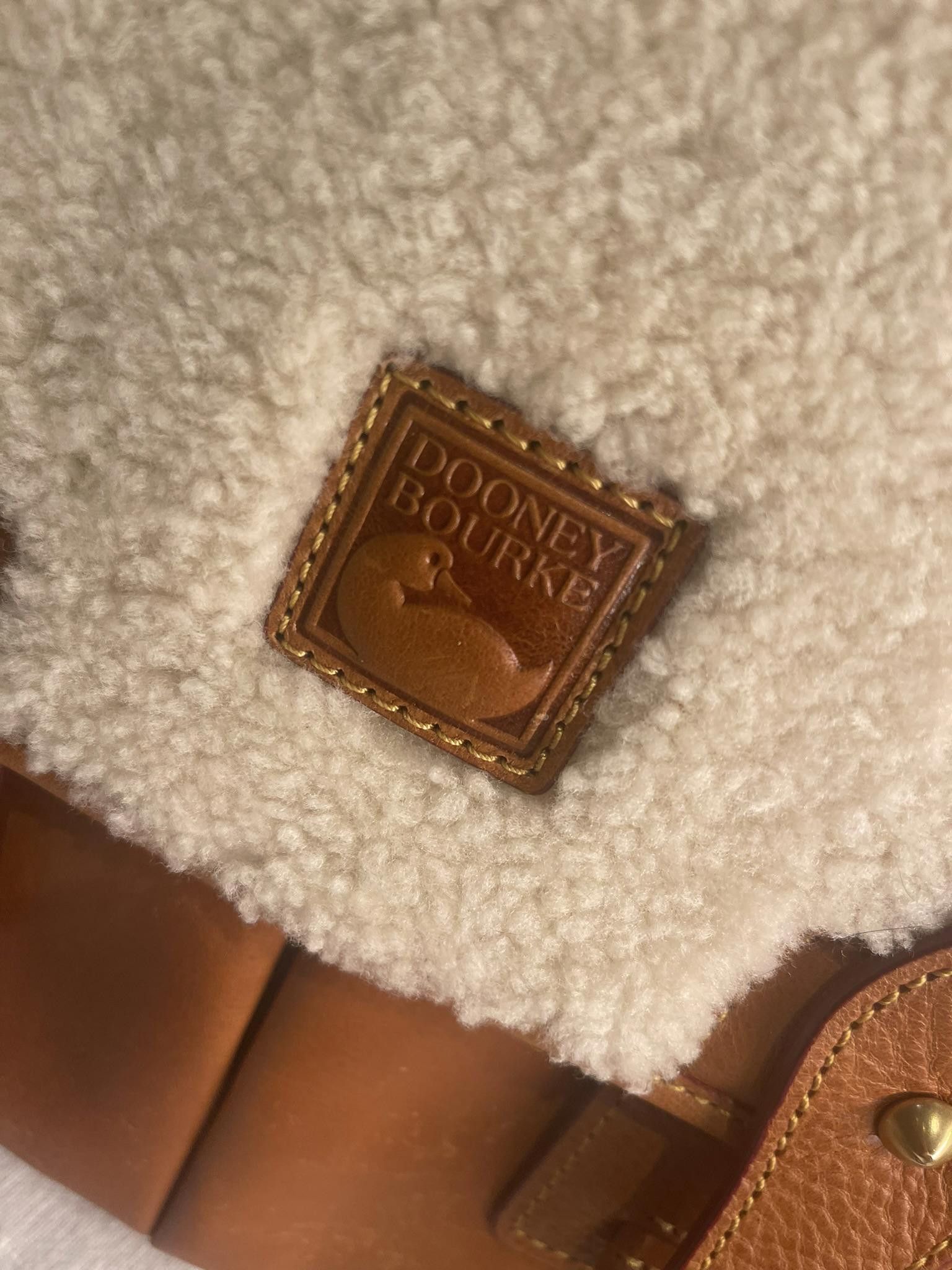 Dooney & Bourke Dooney & Bourke Shearling Saddlebag Size ONE SIZE - 8 Thumbnail