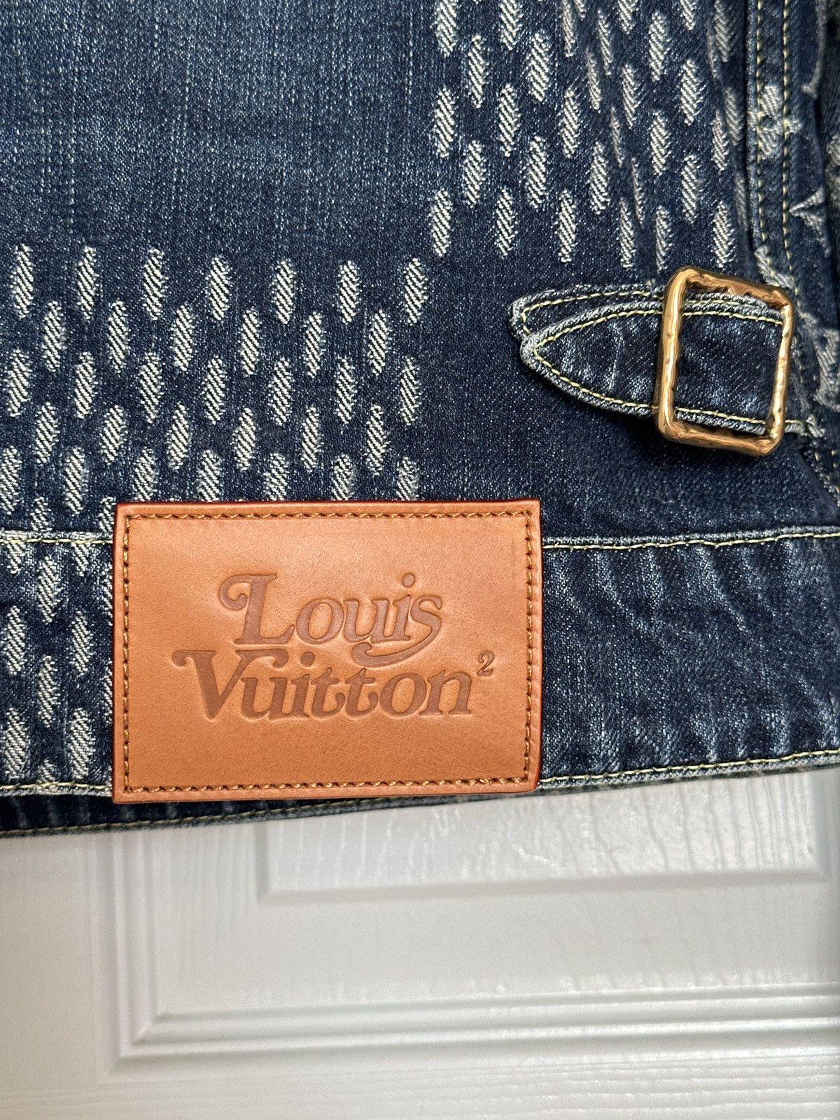 Louis Vuitton LV x Nigo Denim Jacket Size 50 Size US M / EU 48-50 / 2 - 10 Thumbnail