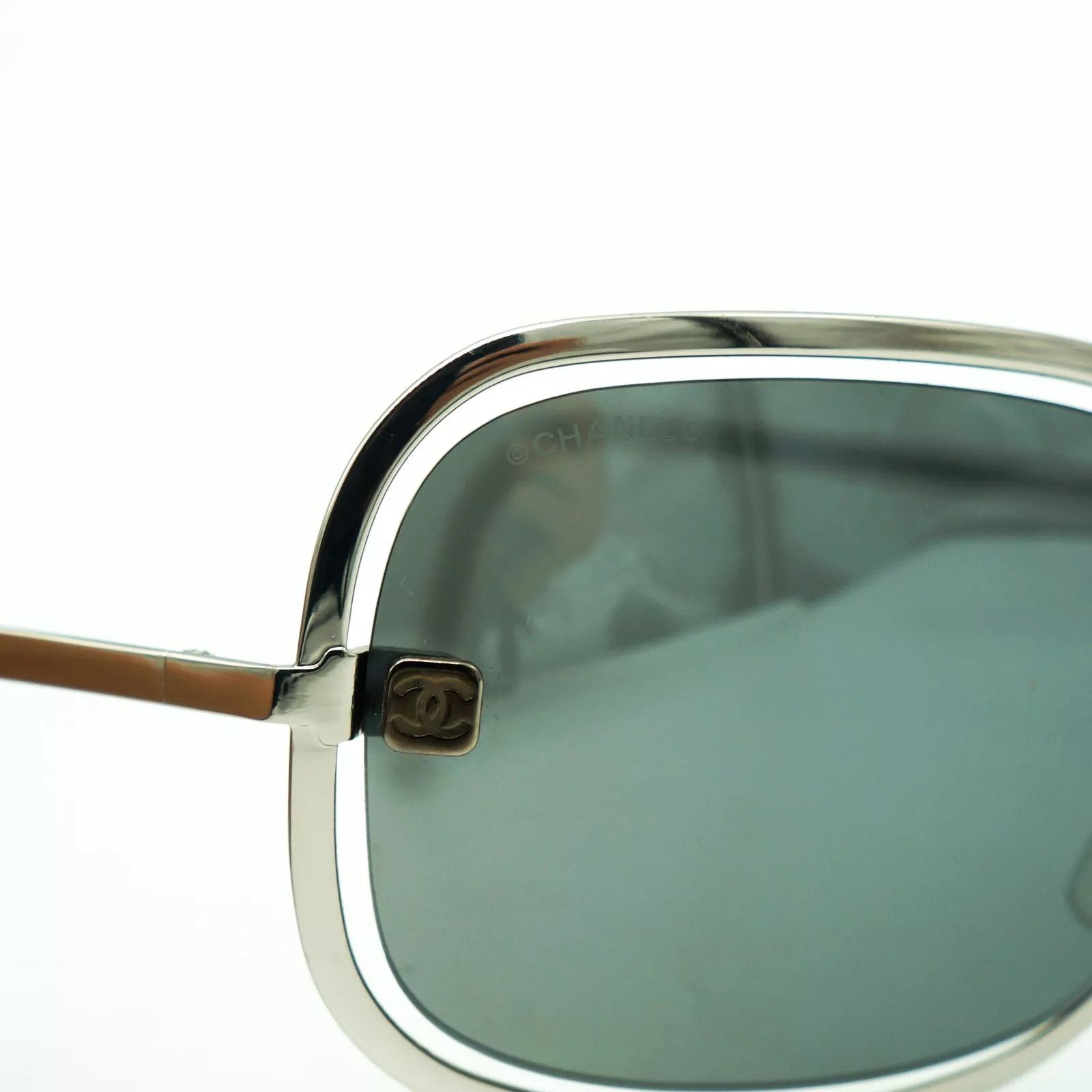 Chanel Chanel Sunglasses 4031Rhinestone CC 4017 Rimless Vintage Size ONE SIZE - 4 Thumbnail
