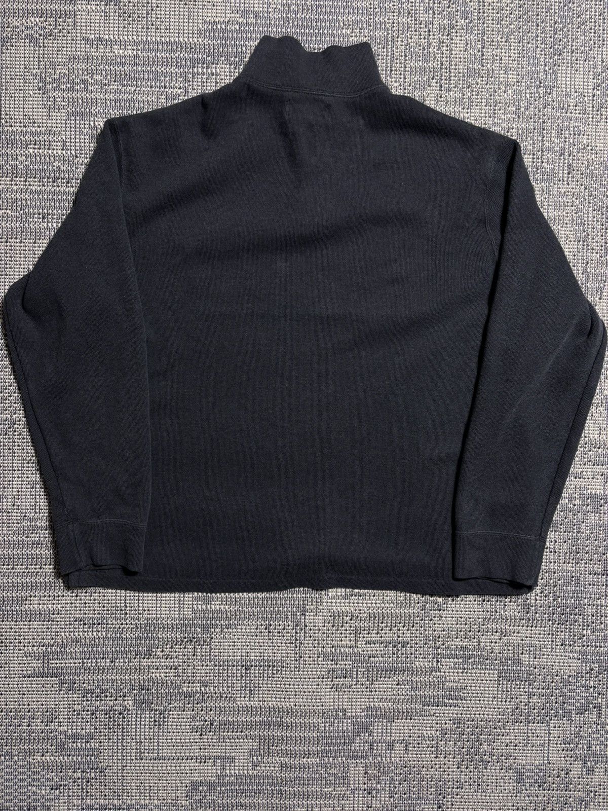 Polo Ralph Lauren Polo Ralph Lauren Vintage Gray 1/3 Zip Cotton Sweater Size US XL / EU 56 / 4 - 7 Thumbnail