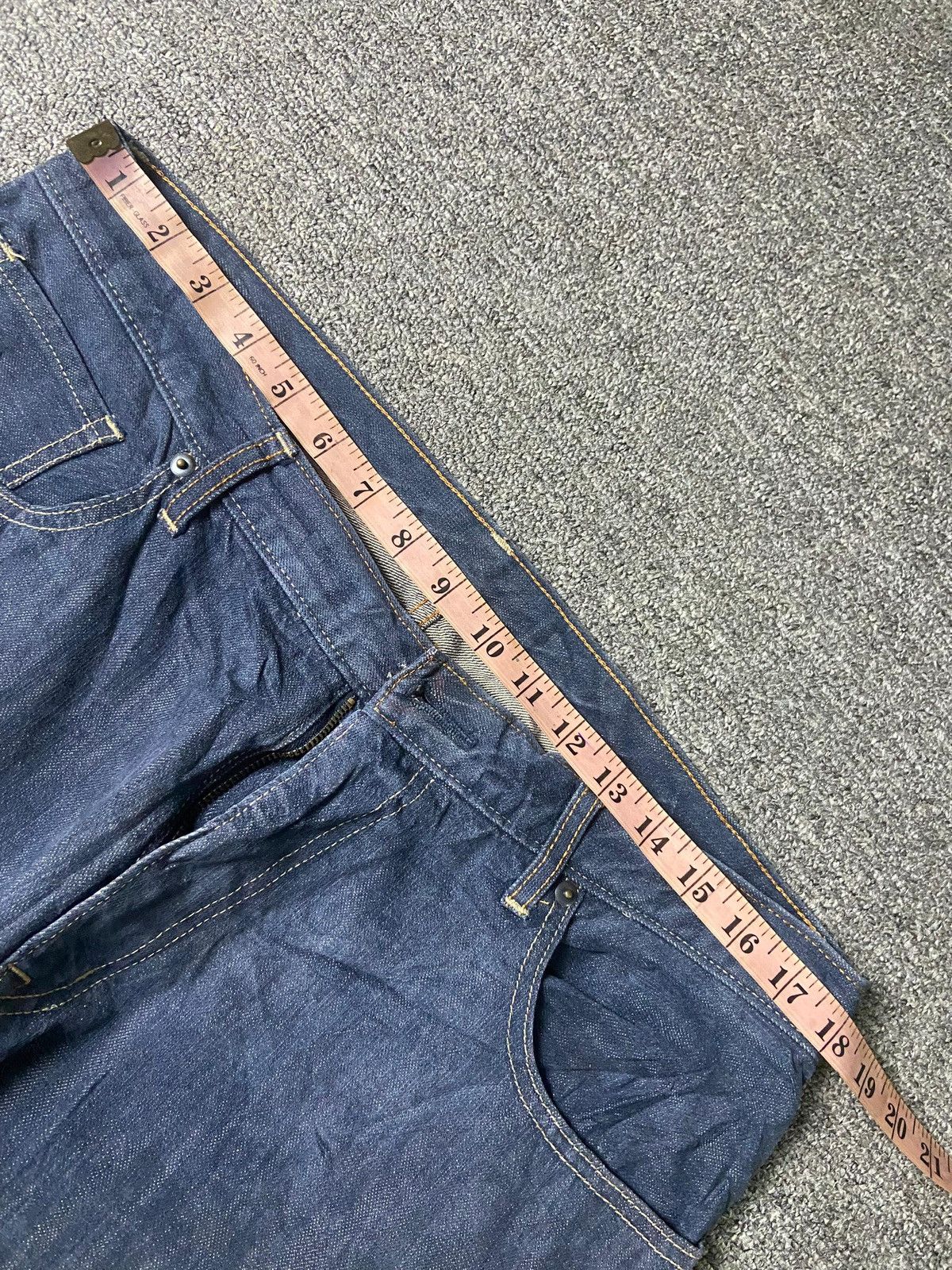 Japanese Brand × Vintage TOPVALU Japanese Brand Relaxed Fit Denim Jeans (132) Size US 36 / EU 52 - 6 Thumbnail