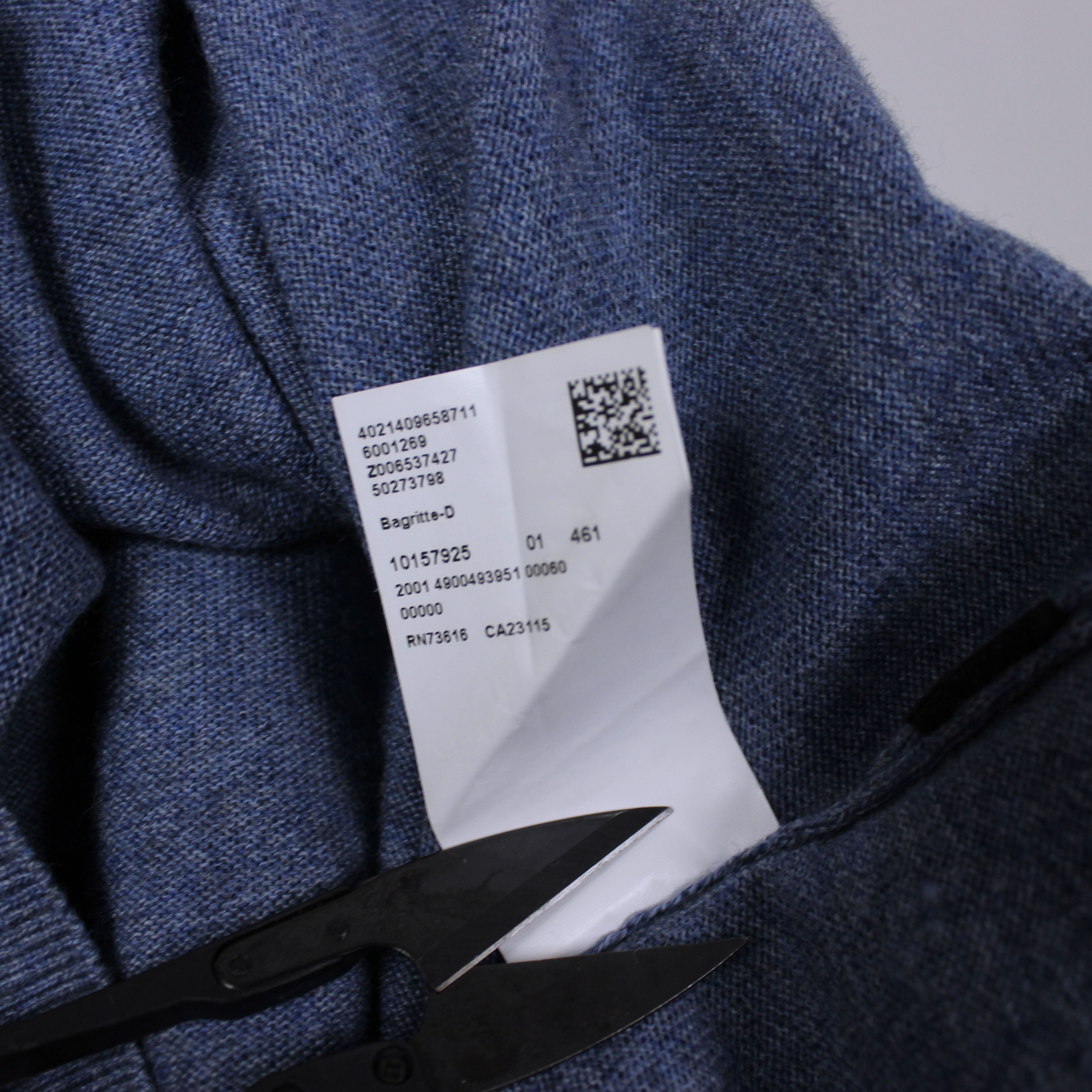 Hugo Boss Hugo Boss merino wool sweater regular fit M L 10157925 Size US L / EU 52-54 / 3 - 8 Thumbnail