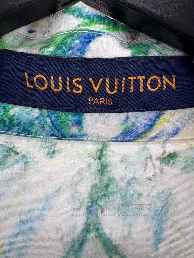 Louis Vuitton Louis Vuitton Crayon Doodle Short Sleeve Shirt Size US M / EU 48-50 / 2 - 6 Thumbnail