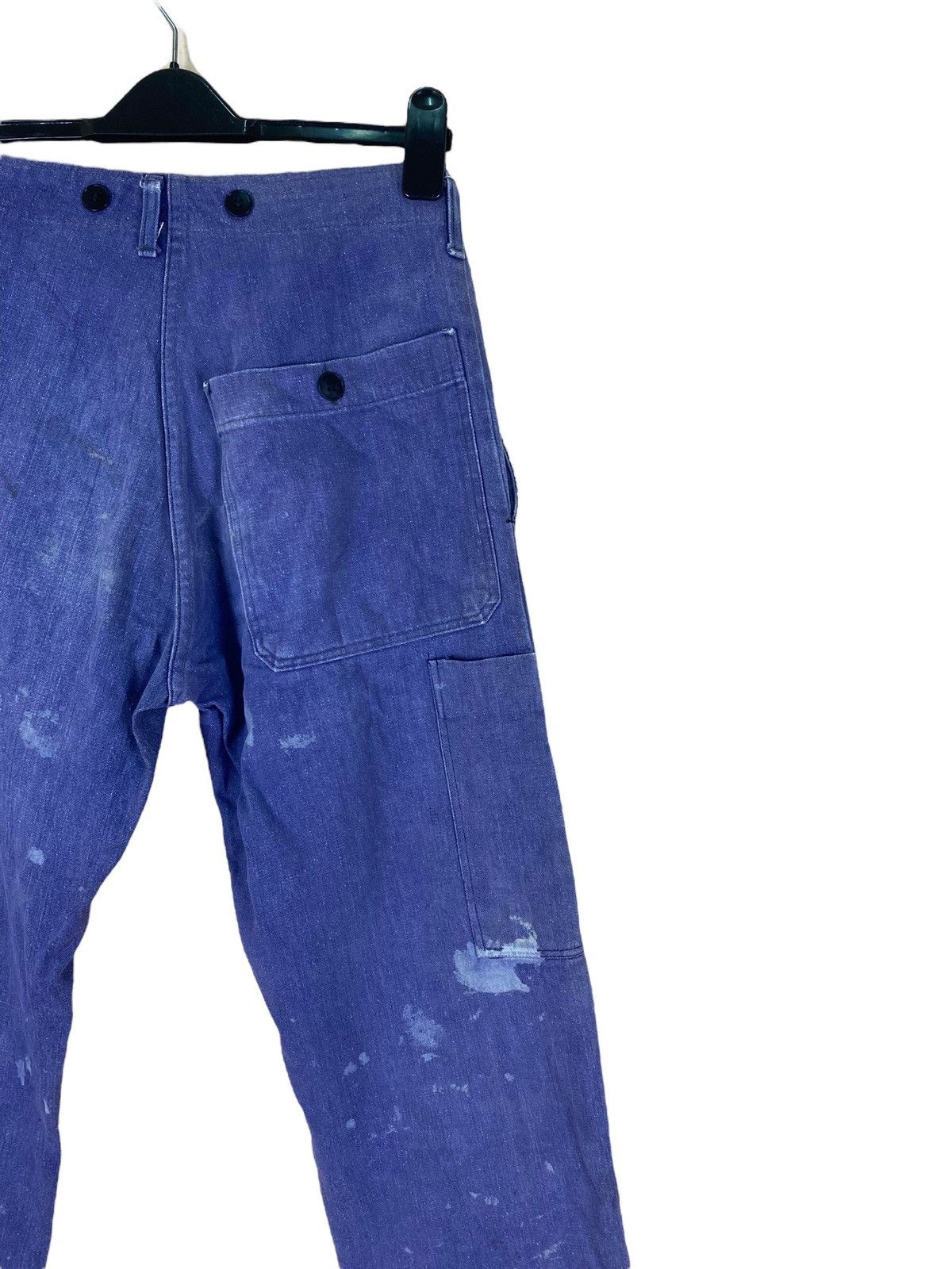 Le Laboureur × Vintage Vintage Veb Wattana Workwear Paint Splash Pants Size US 31 - 8 Thumbnail