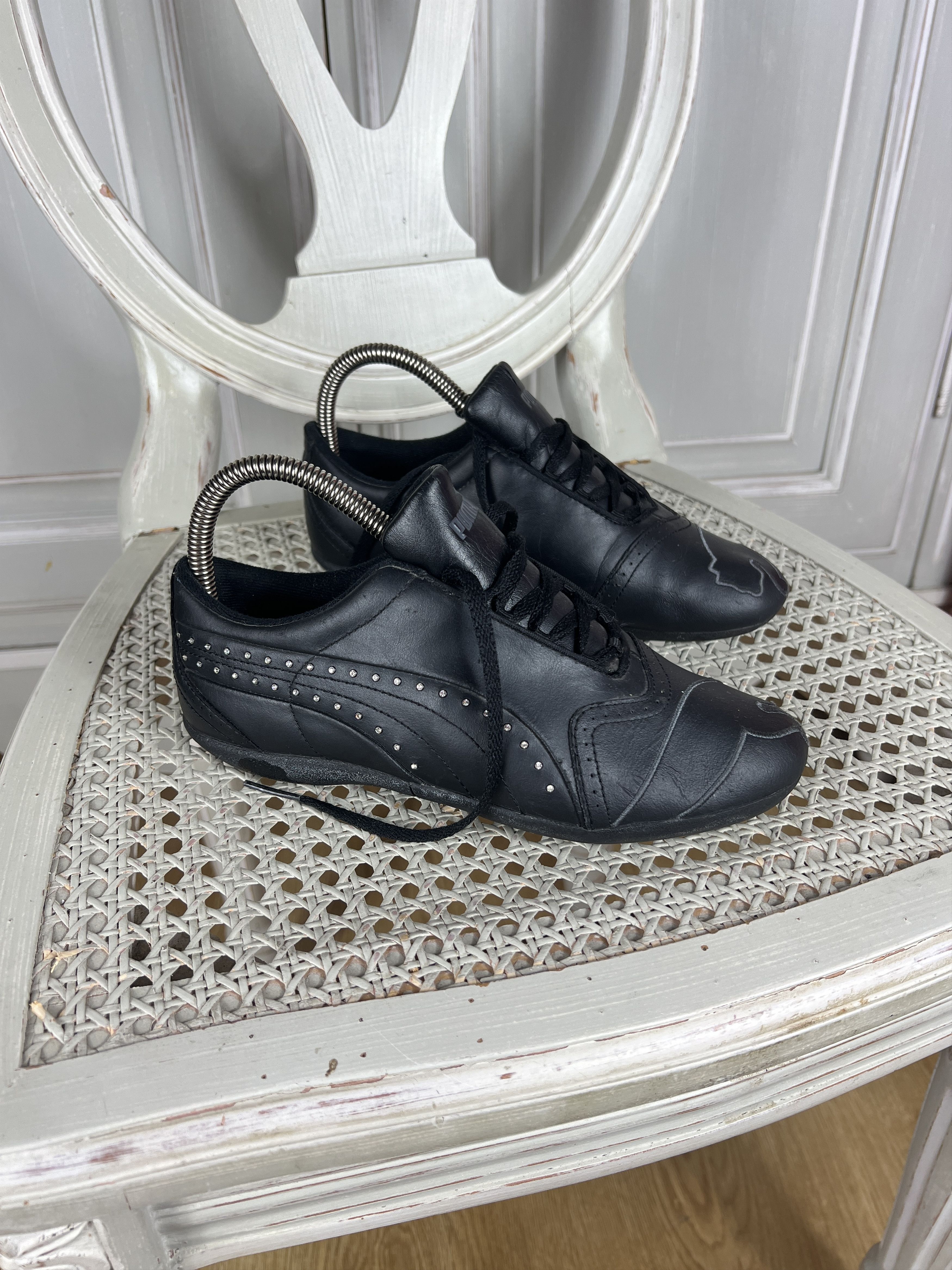 Puma × Vintage VINTAGE PUMA SPEEDCAT Y2K LEATHER LOW TOP SHOES Size US 5 / IT 35 - 4 Thumbnail