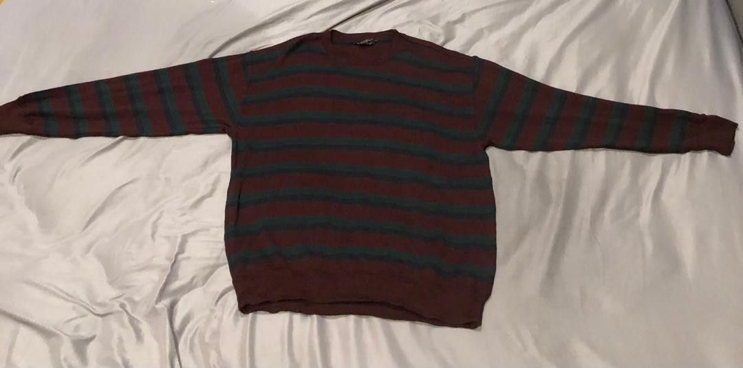 Paul & Shark Vintage Paul & Shark Wool Sweater Made in Italy Striped Size US L / EU 52-54 / 3 - 1 Thumbnail