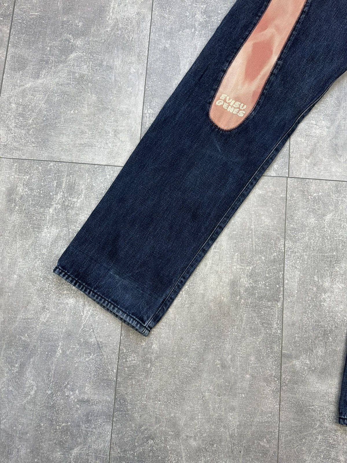 Evisu Vintage Evisu Japanese Denim Jeans Pants Overprint Logo Size US 30 / EU 46 - 4 Thumbnail