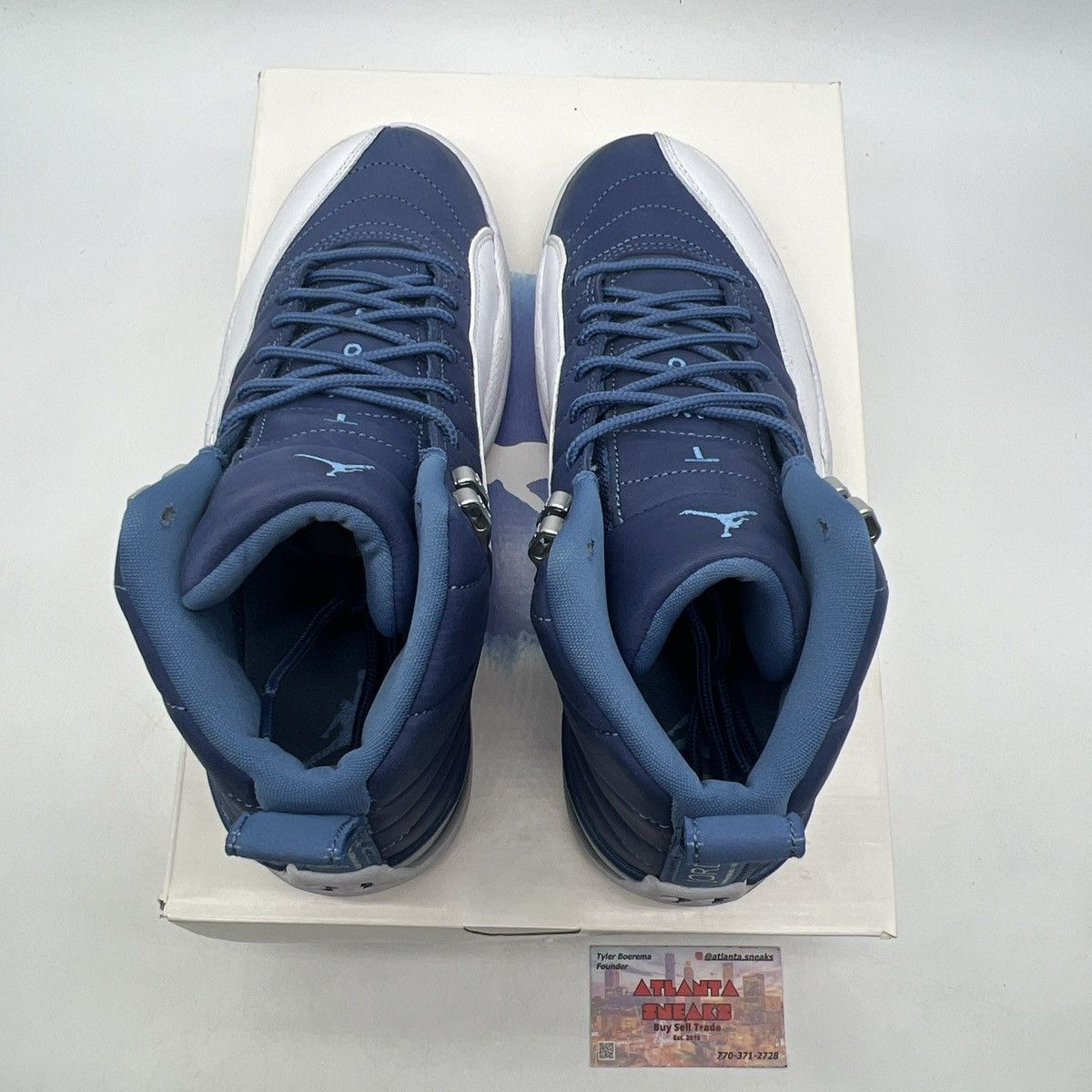 Jordan Brand Air Jordan 12 indigo Size US 8.5 / EU 41-42 - 7 Thumbnail