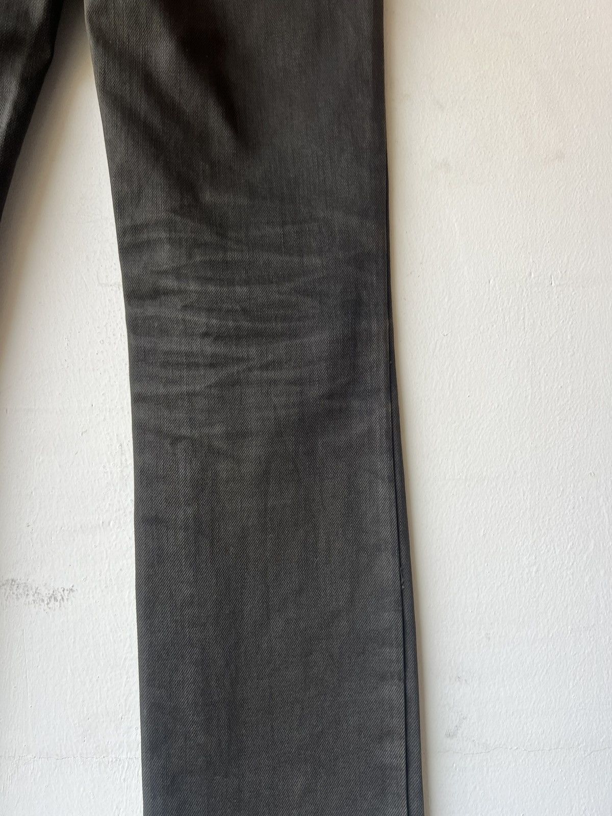 Lounge Lizard Lounge Lizard Waxed Denim Jeans Size US 30 / EU 46 - 20 Thumbnail
