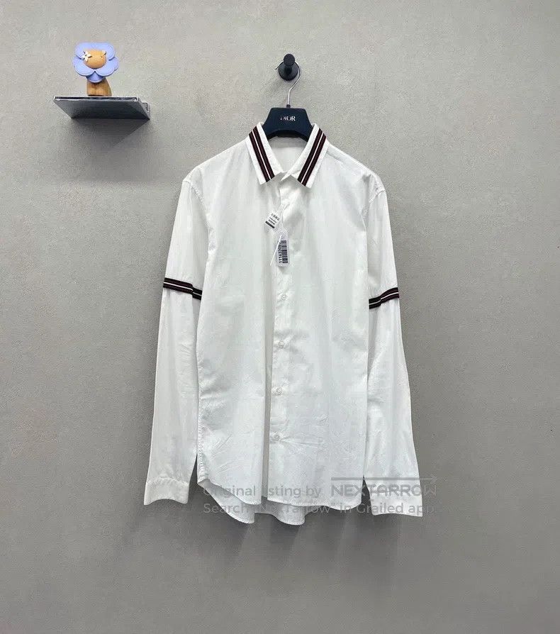 Dior Dior Size39 Contrast colour striped lapel single-breasted l Size US XXS / EU 40 - 1 Thumbnail