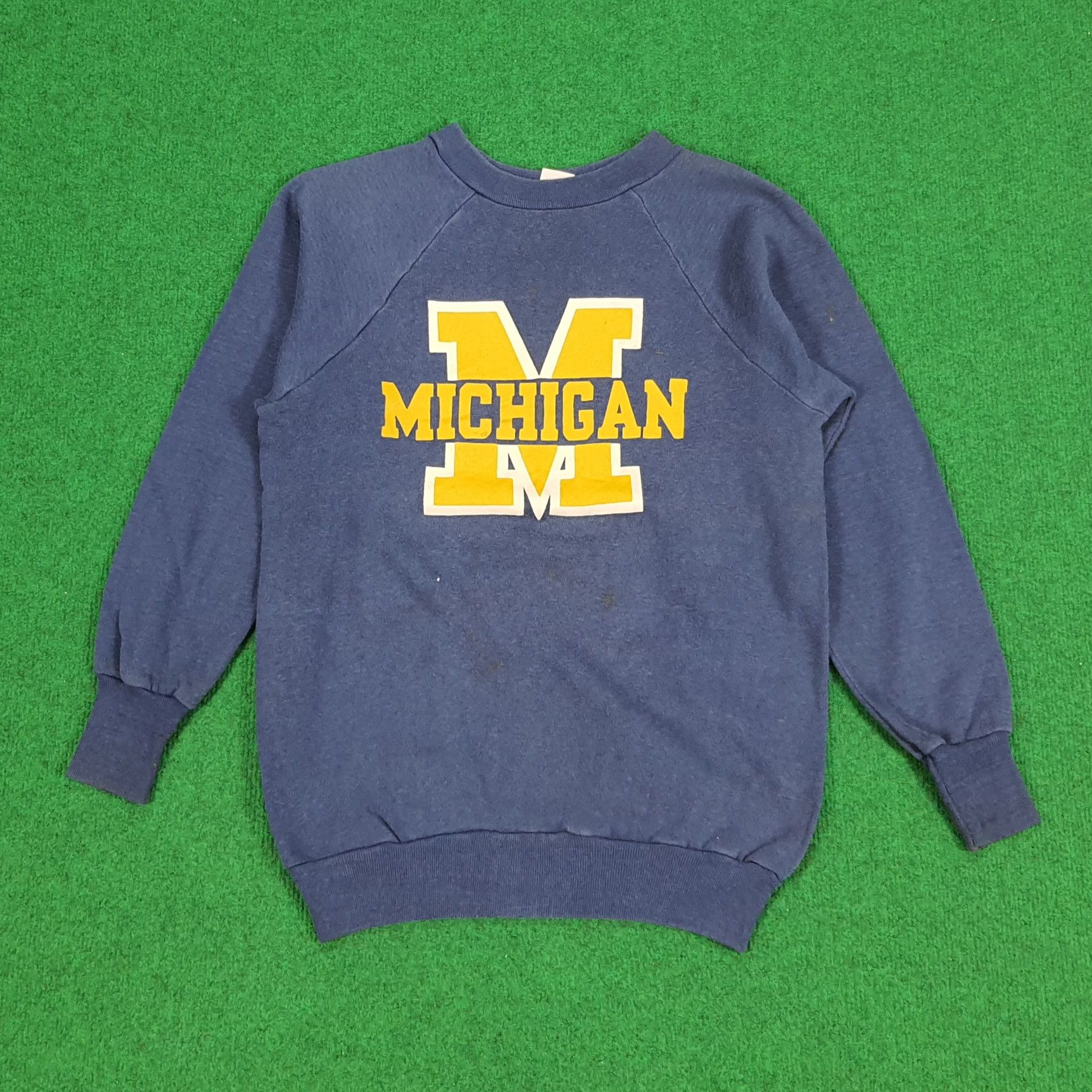 NFL × Vintage Vintage NFL Michigan Wolverines Football Team Sweatshirt Size US XS / EU 42 / 0 - 1 Thumbnail