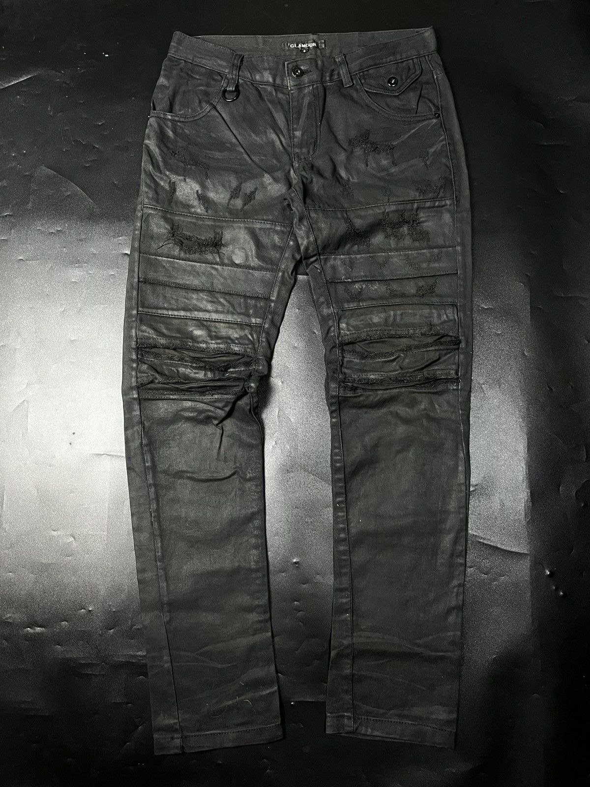 If Six Was Nine × Japanese Brand Japanese Glamoursim Distressed punk jeans Size US 30 / EU 46 - 1 Thumbnail