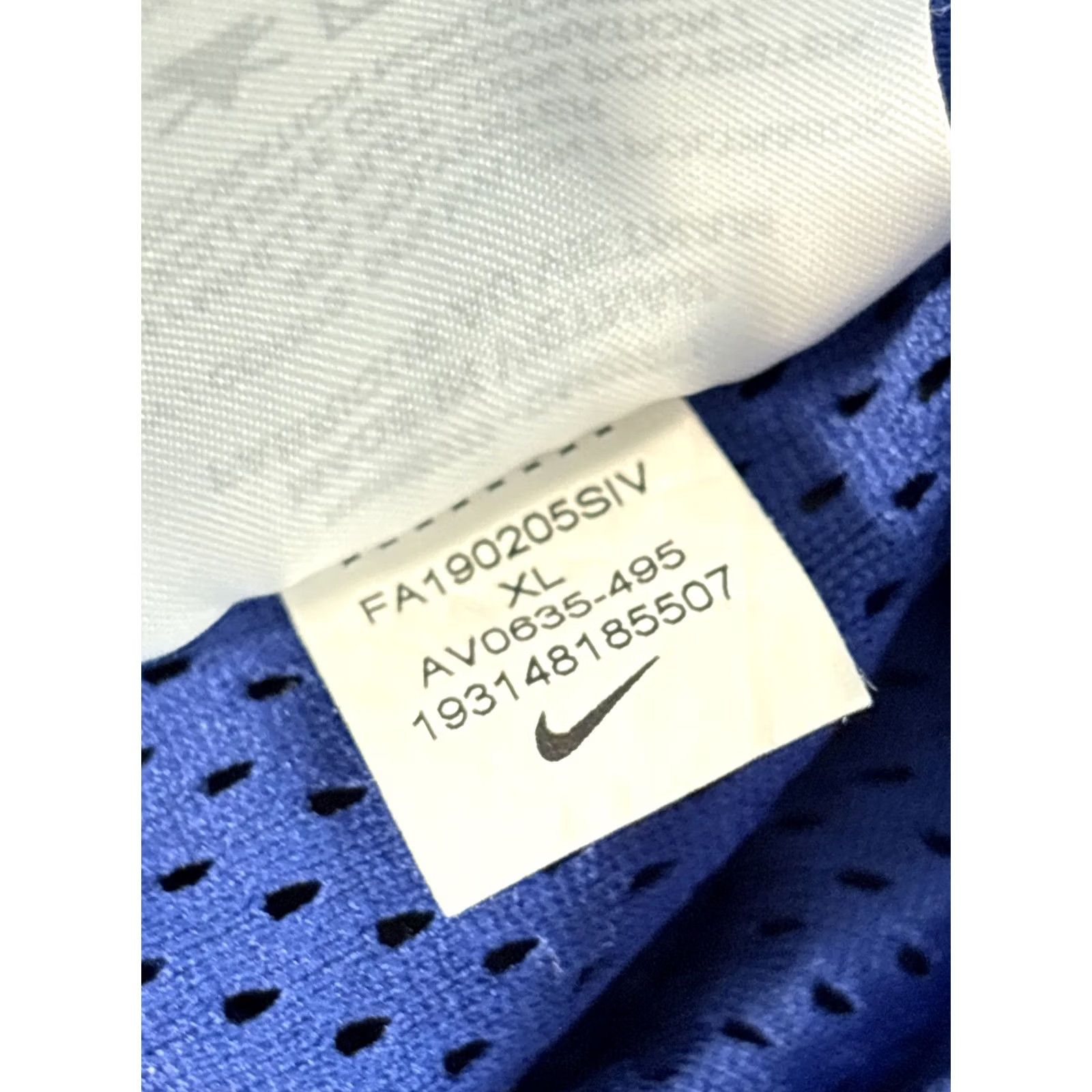 Nike NWT Nike Jacket XL Mens Blue Windbreaker 76ers NBA Kangaroo Av0635-495 Track Activewear Size US XL / EU 56 / 4 - 5 Thumbnail