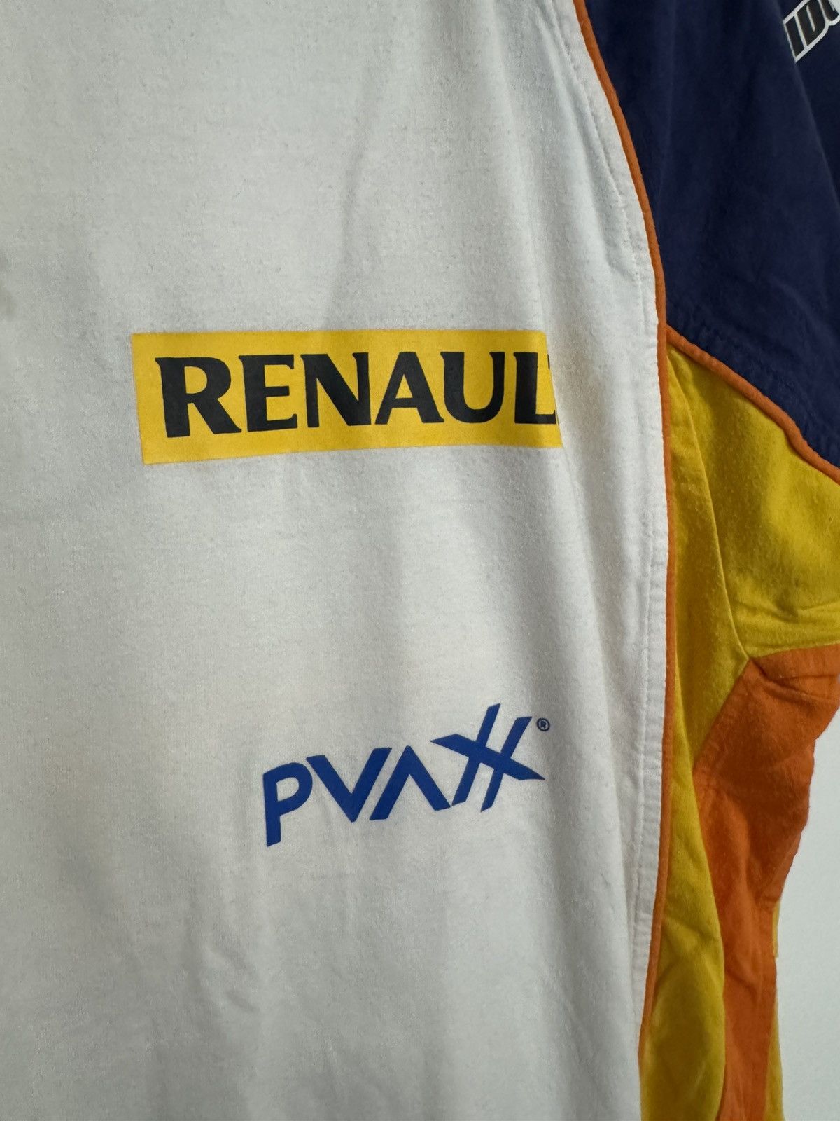 Vintage Vintage Renault Racing Shirt Size US L / EU 52-54 / 3 - 3 Thumbnail