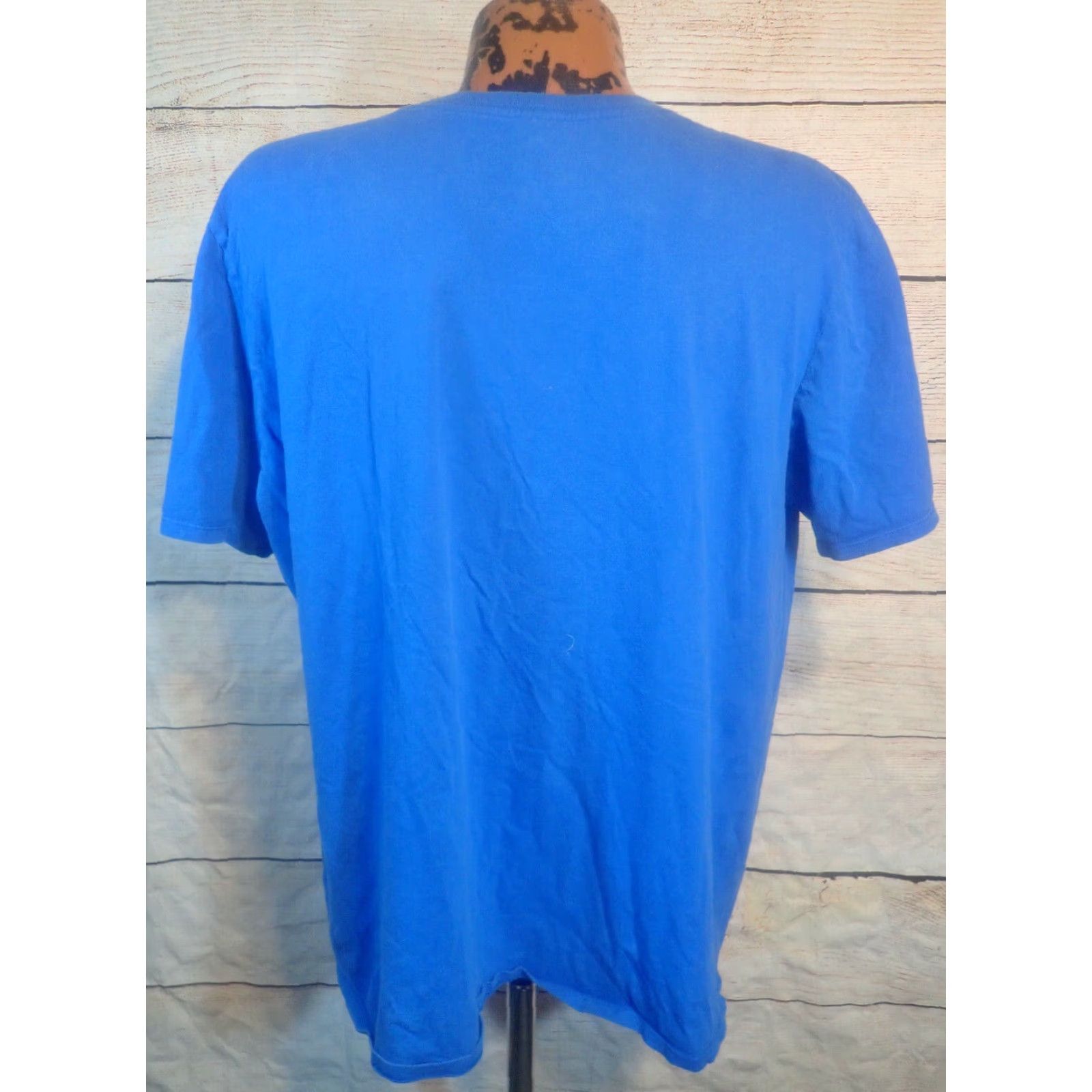 Nike NIKE Swoosh Athletic Cut T-Shirt Adult XL Blue Graphic Print 90s Retro Mens Size US XL / EU 56 / 4 - 3 Thumbnail