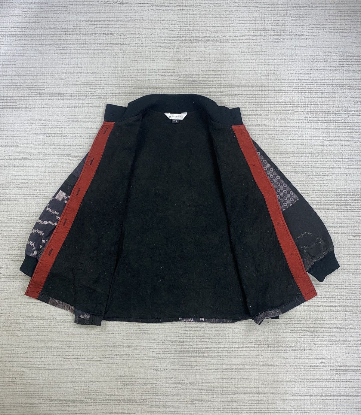 Vintage 🔥RARE Japanese Fashion Patchwork Traditional Jacket Size US L / EU 52-54 / 3 - 6 Thumbnail