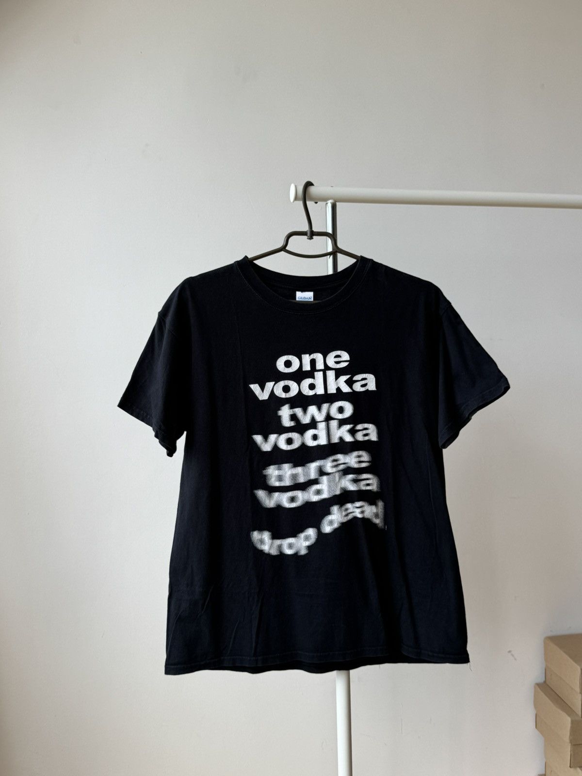Vintage Vintage One Vodka Drop Dead T-shirt Size US L / EU 52-54 / 3 - 1 Thumbnail