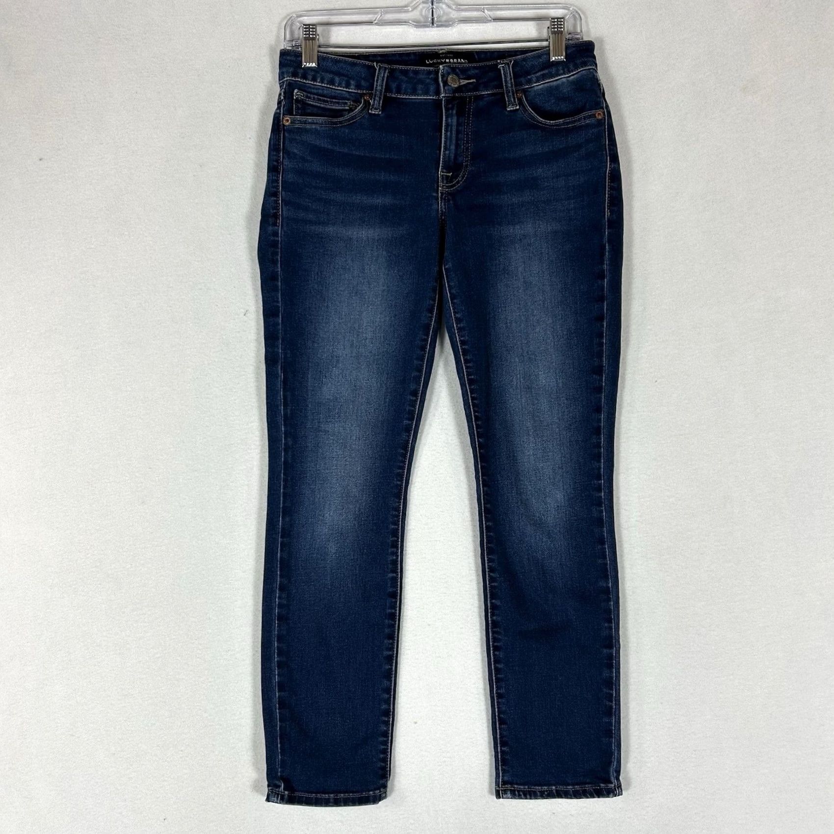 Lucky Brand Lucky Brand Lolita Skinny Jeans Womens 2/26 Ankle Blue Denim Dark Wash Casual Shirt Size 26" / US 2 / IT 38 - 2 Thumbnail