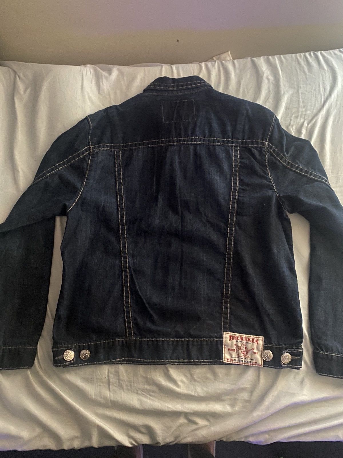 True Religion True Religion Trucker Denim Jacket Size US XL / EU 56 / 4 - 3 Thumbnail
