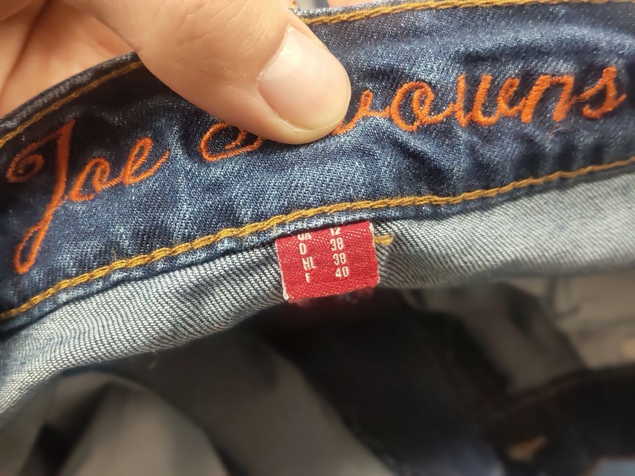 Le Grande Bleu (L.G.B.) Vintage Joe Brown Flared Y2K Jeans hysteric glamour Style Size 30" / US 8 / IT 44 - 11 Thumbnail