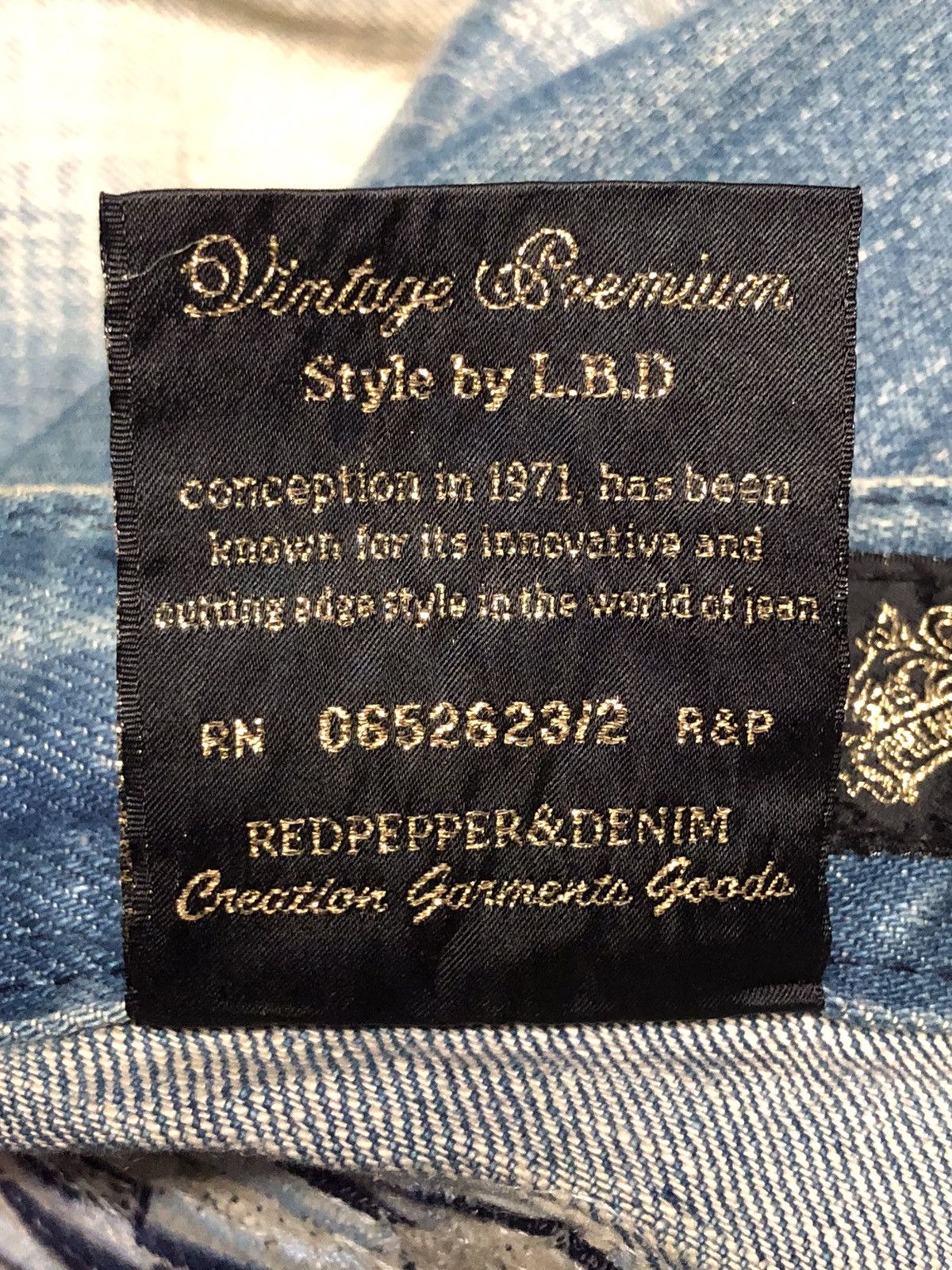 If Six Was Nine RED PEPPER Gold Label Embroidered Distressed Jeans Size US 26 / EU 42 - 16 Thumbnail