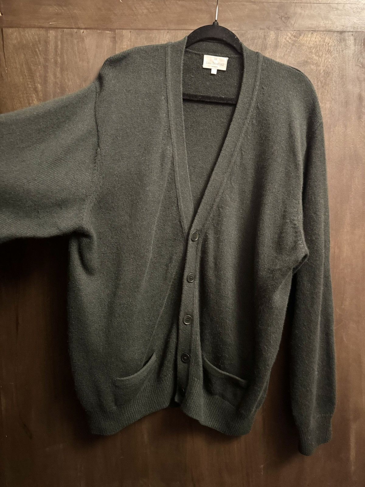 Bompard éric bompard men heavy cashmere cardigan dark green L Size US L / EU 52-54 / 3 - 7 Thumbnail