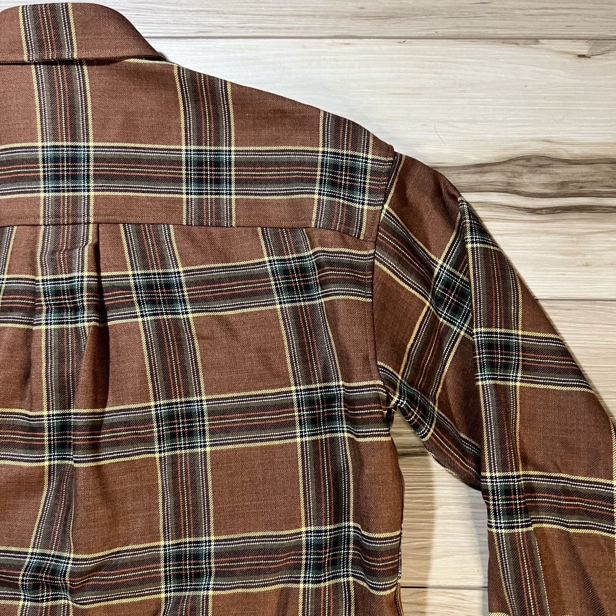 Dsquared2 Dsquared2 Brown Flannel Jacket Embellished Jewels Size US M / EU 48-50 / 2 - 15 Thumbnail