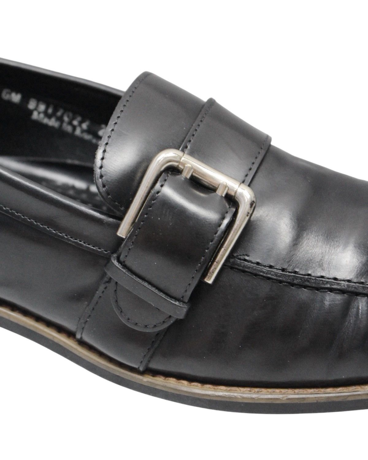 Vintage 2010S TANDY BLACK BUCKLE LOAFERS Size US 7.5 / EU 40-41 - 6 Thumbnail