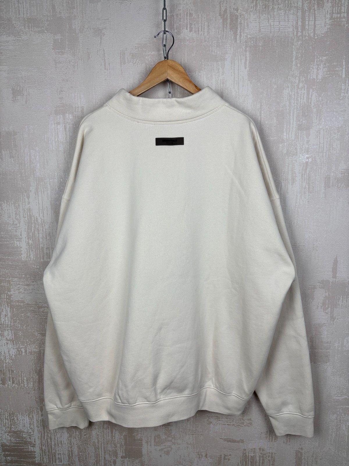 Essentials Essentials Fear of God Turtleneck Sweatshirt Cream Ivory Size US XXL / EU 58 / 5 - 14 Thumbnail
