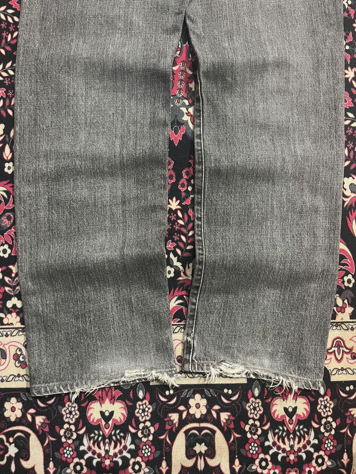 Other ⚡️Distressed⚡️Vintage Bobson Chessking Black Faded Washed Jean Size US 34 / EU 50 - 11 Thumbnail