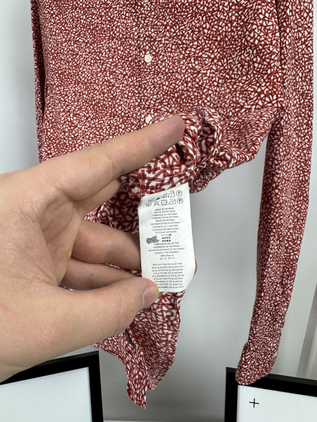 Michael Kors Michael Kors Slim Fit Shirt Size US M / EU 48-50 / 2 - 7 Thumbnail