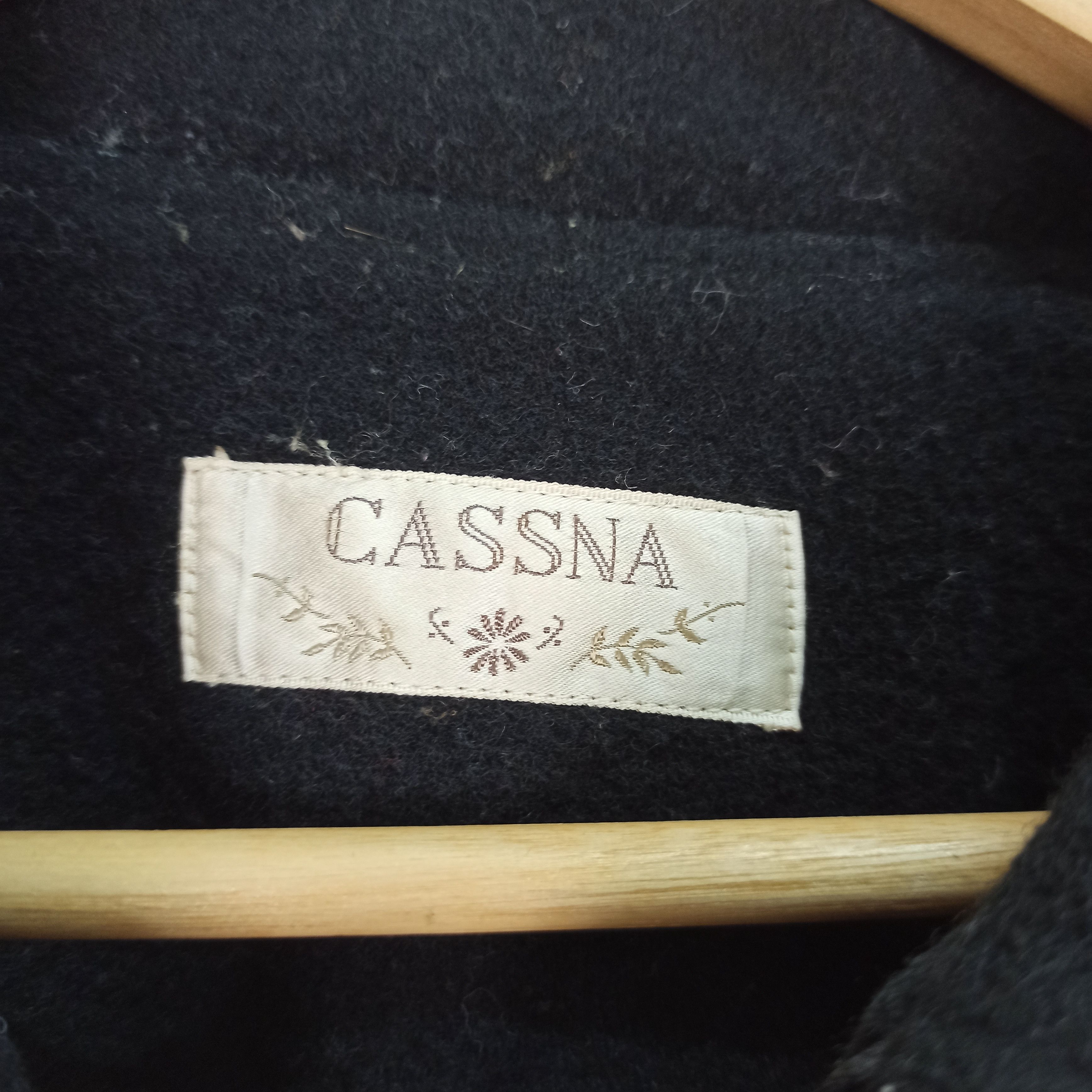 Japanese Brand Vintage Varsity Jacket Cassna Big Logo Made in Japan Size US M / EU 48-50 / 2 - 8 Thumbnail