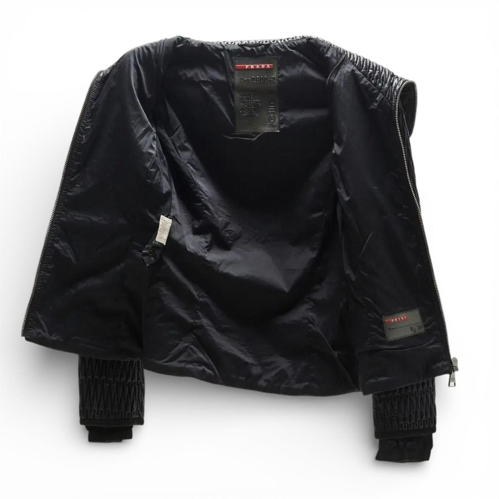 Prada Prada Sport - 08FW Nylon Matelasse Jacket Size S / US 4 / IT 40 - 2 Thumbnail
