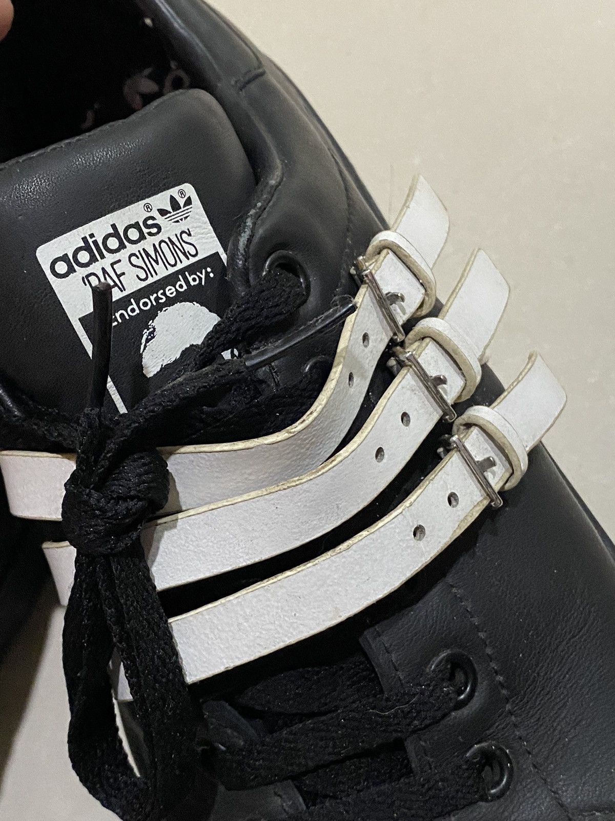Adidas × Raf Simons Adidas RAF SIMONS x Stan smith strap "Core Black" Size US 10.5 / EU 43-44 - 7 Thumbnail
